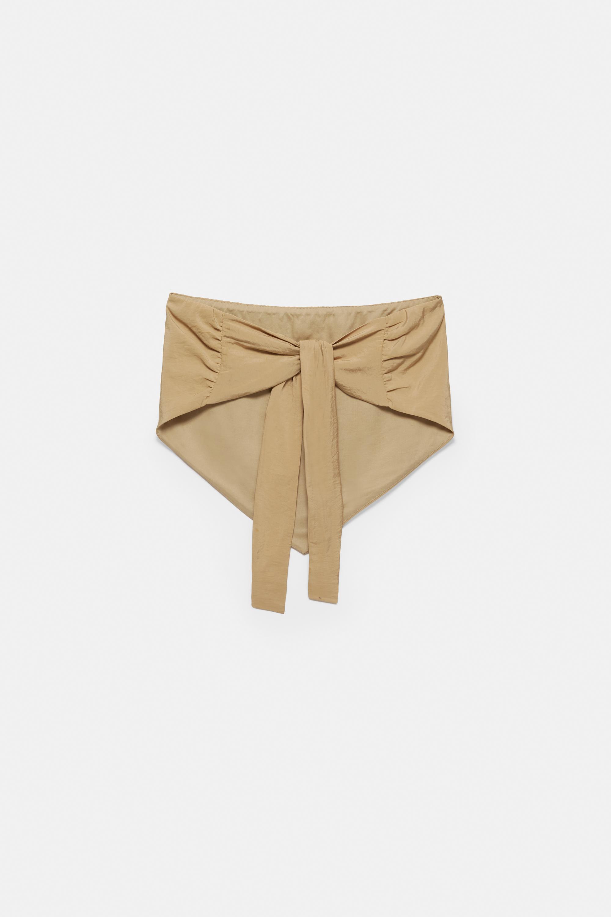 Bandana top — Light camel