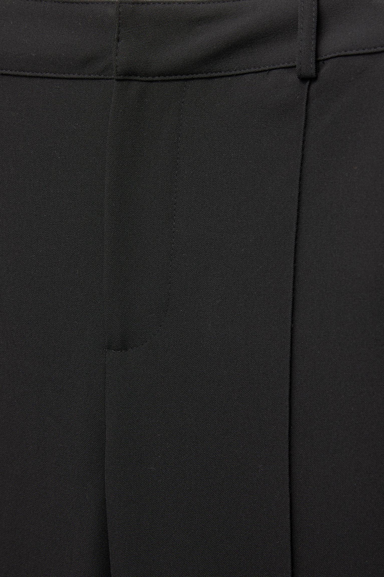 Smart trousers with seam detail — Black