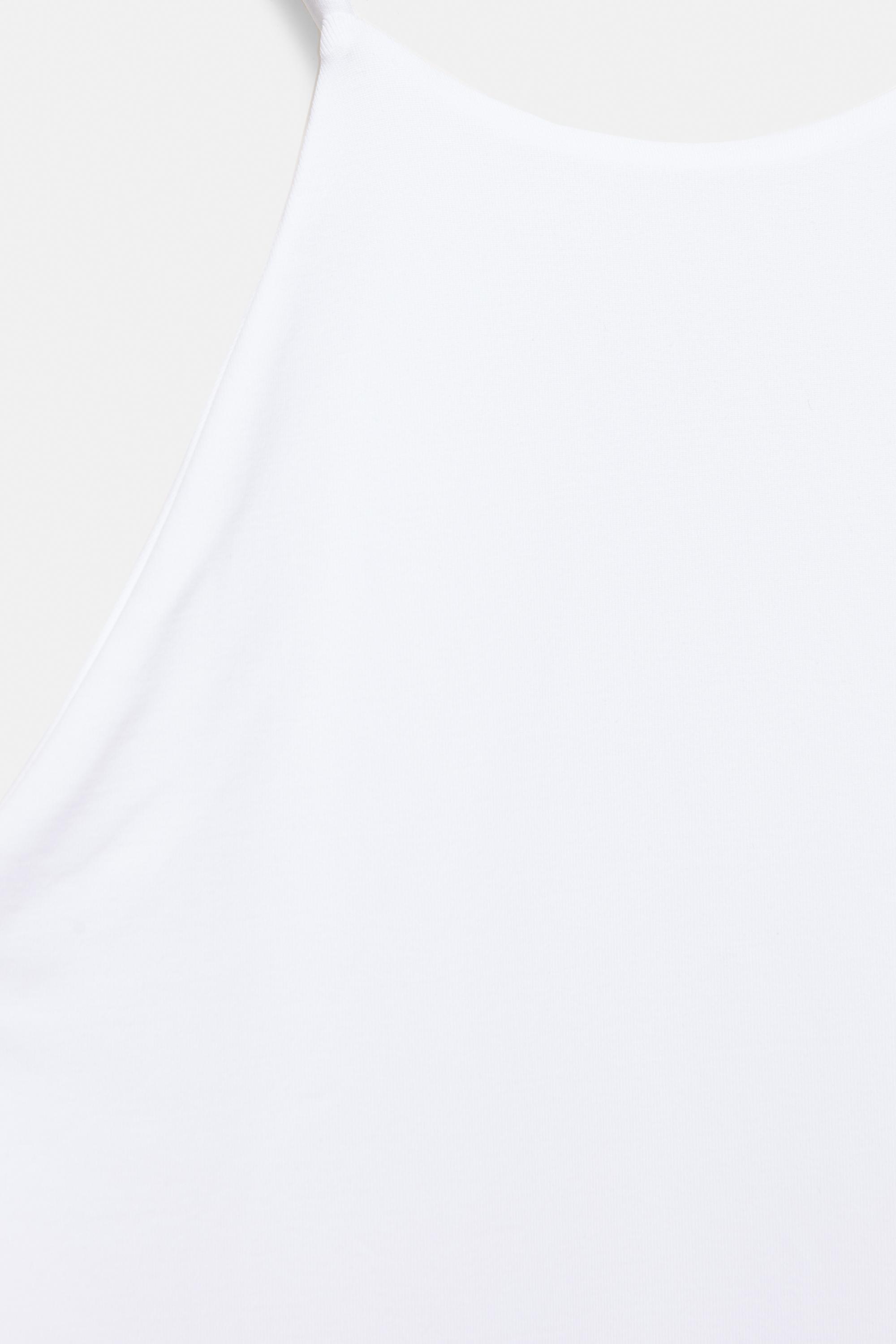Halter strappy bodysuit — White