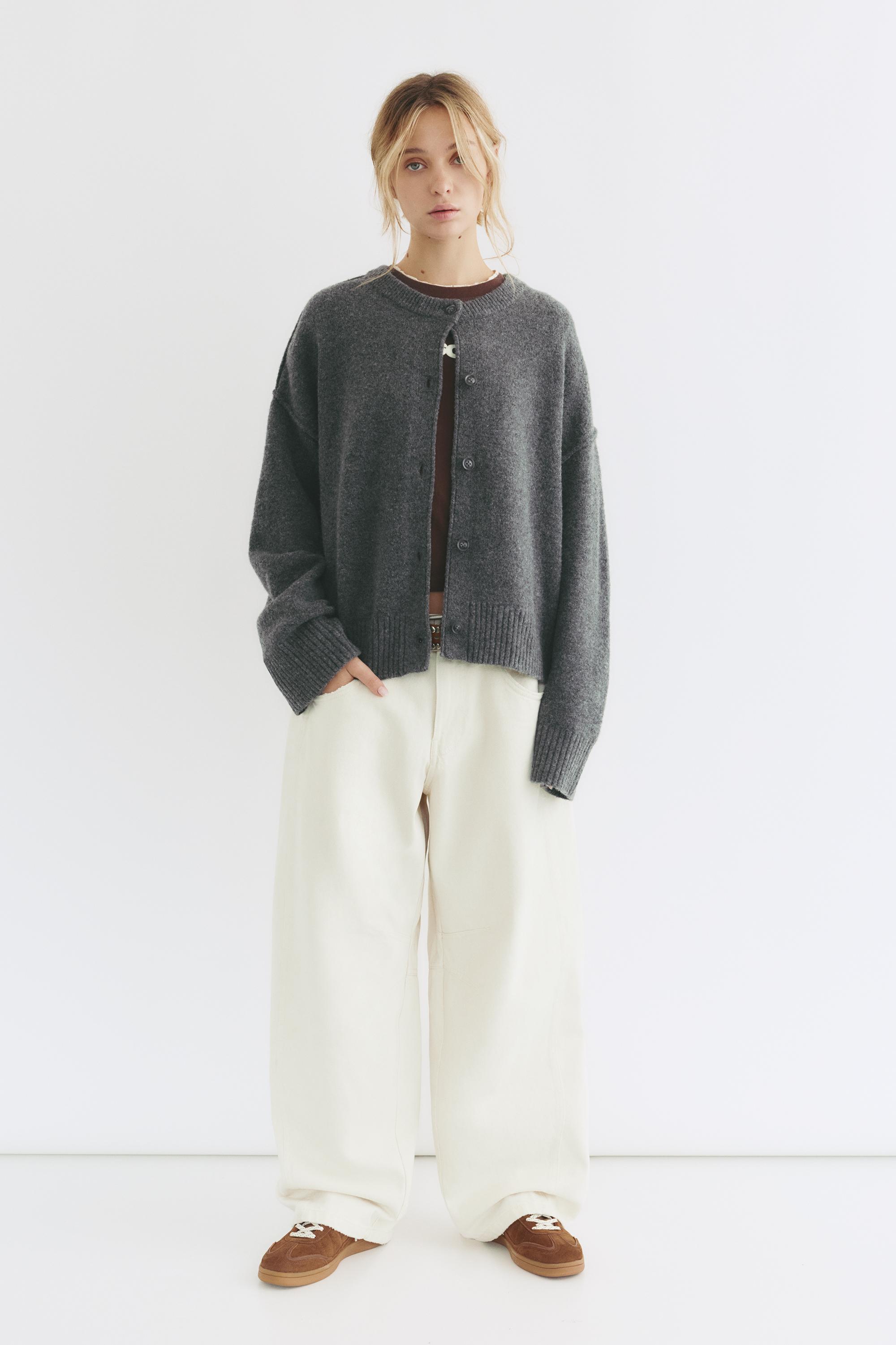 Yumuşak örgü hırka - Görsel 24