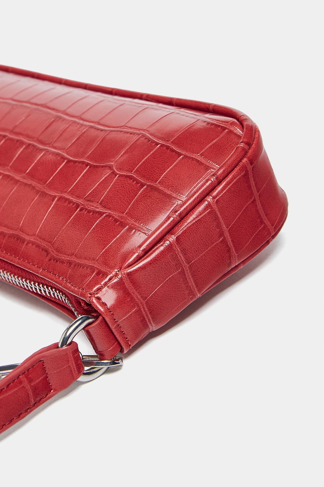 Shoulder bag with chain detail - PULL&BEAR 