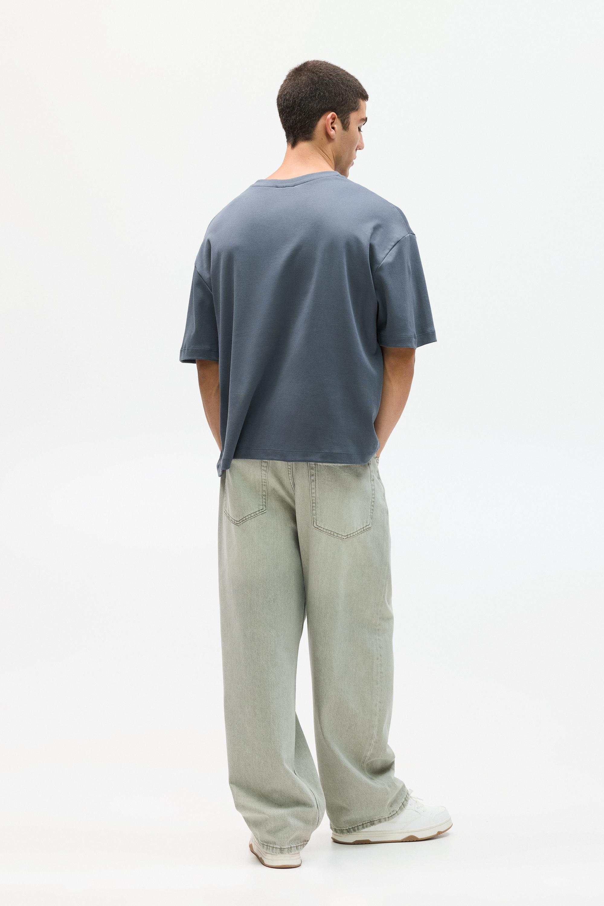 Boxy T-shirt — Blue