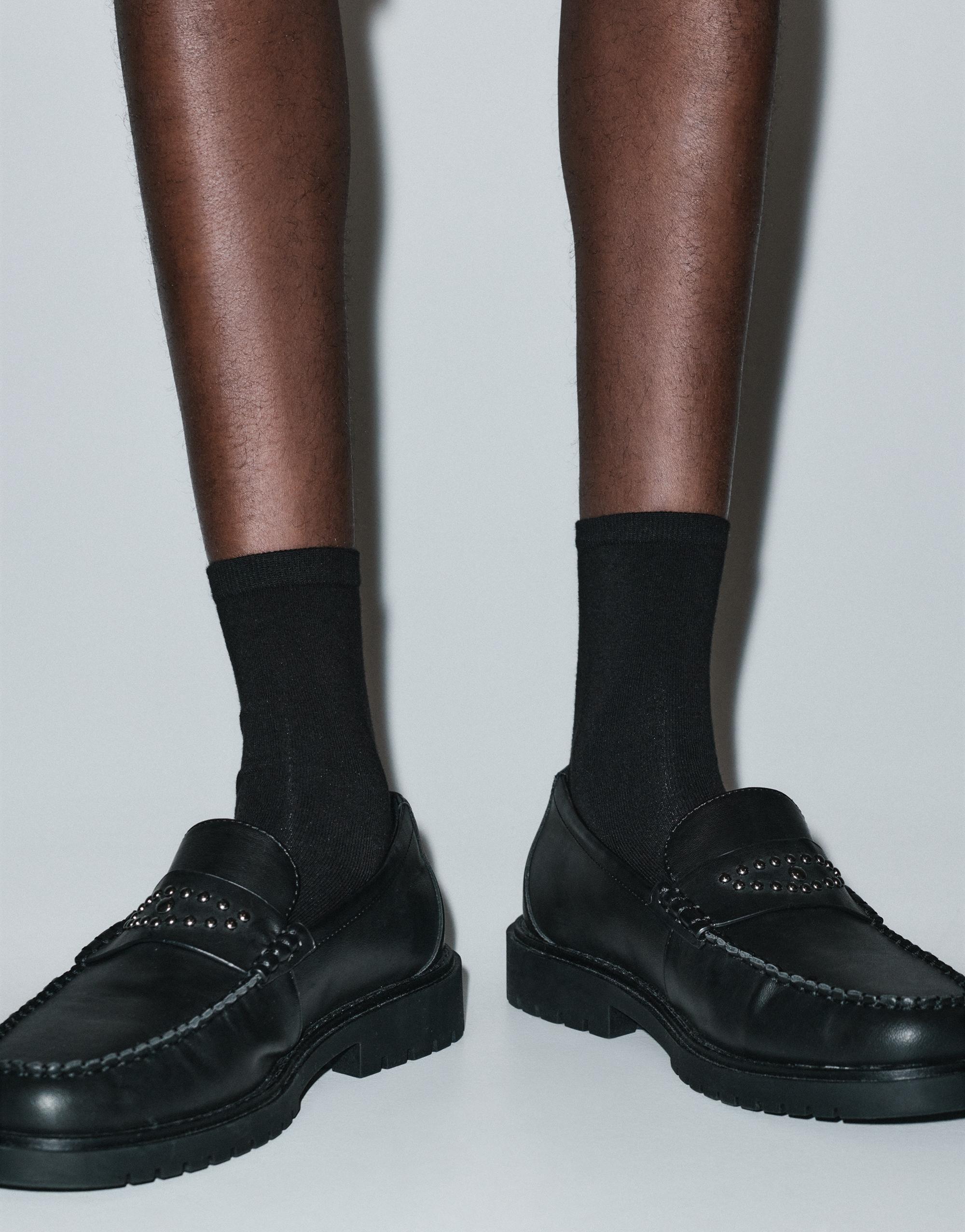 4'lü ince siyah çorap paketi - Görsel 7