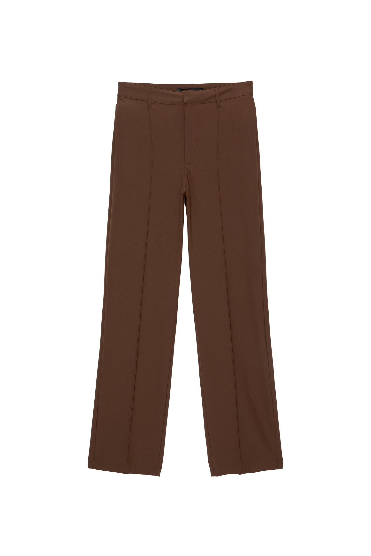 Dikiş detaylı kumaş pantolon - Görsel 99