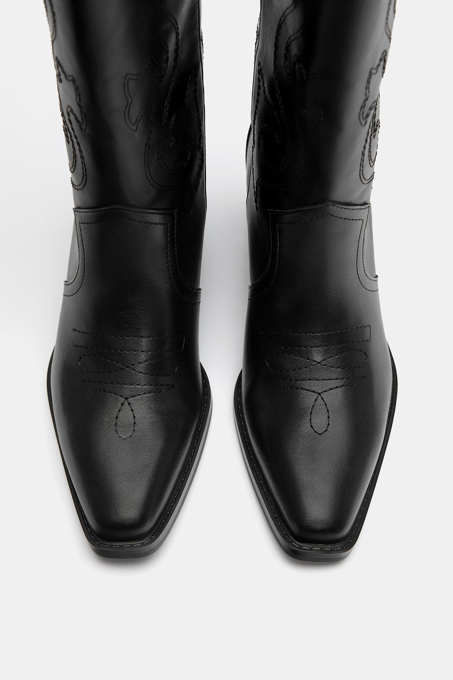 Cowboy boots — Black
