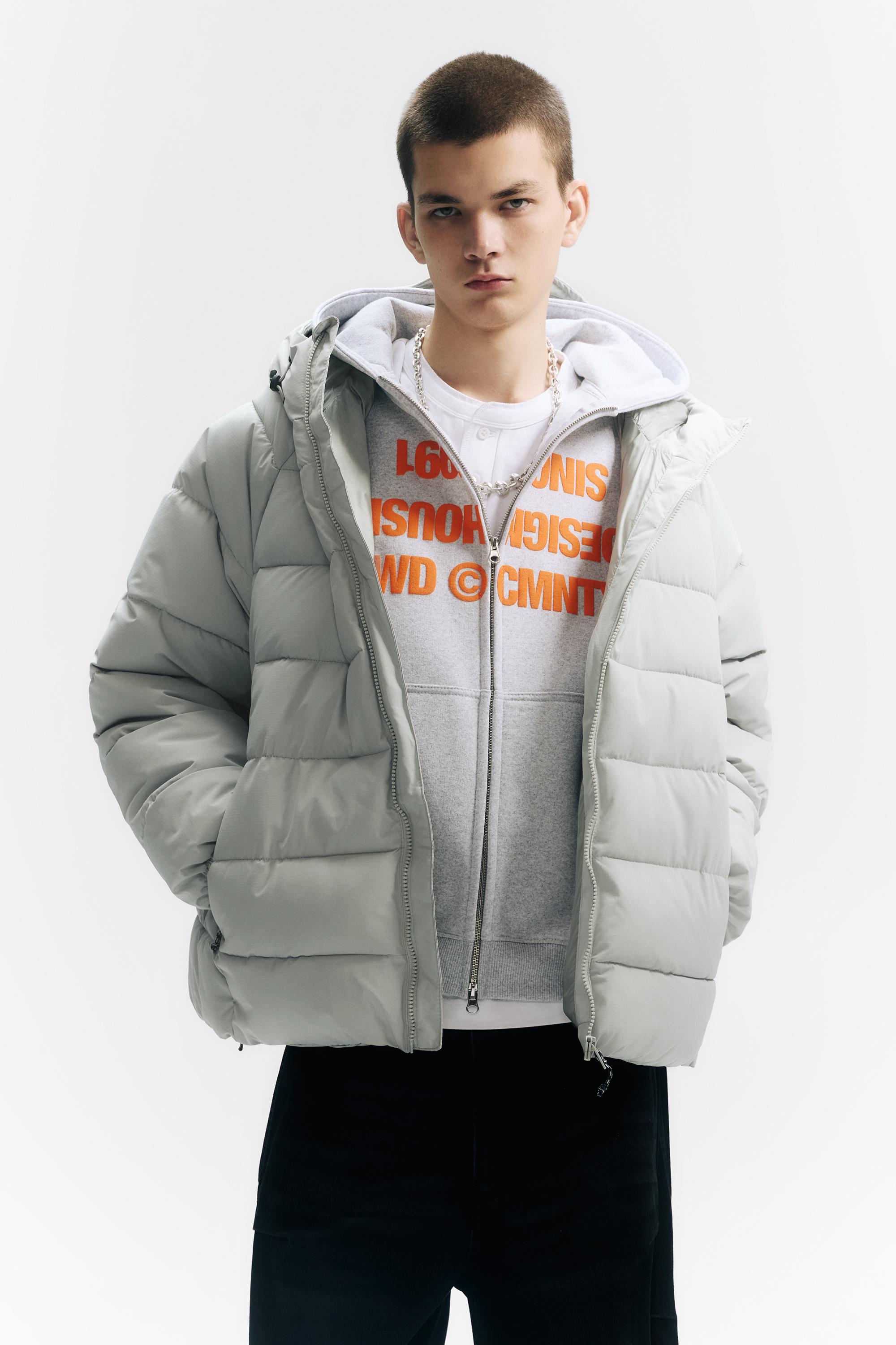 Kapüşonlu şişme STWD mont - Görsel 11