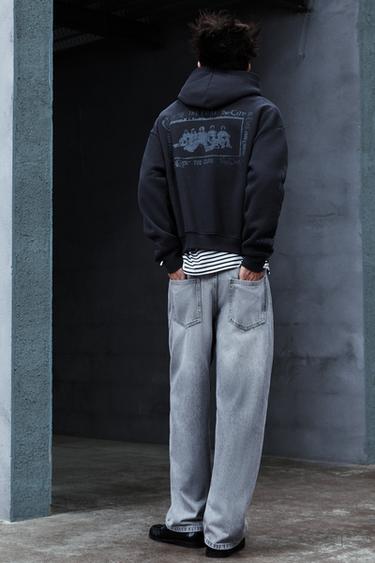 The Cure hood sweatshirt — Dark anthracite 2