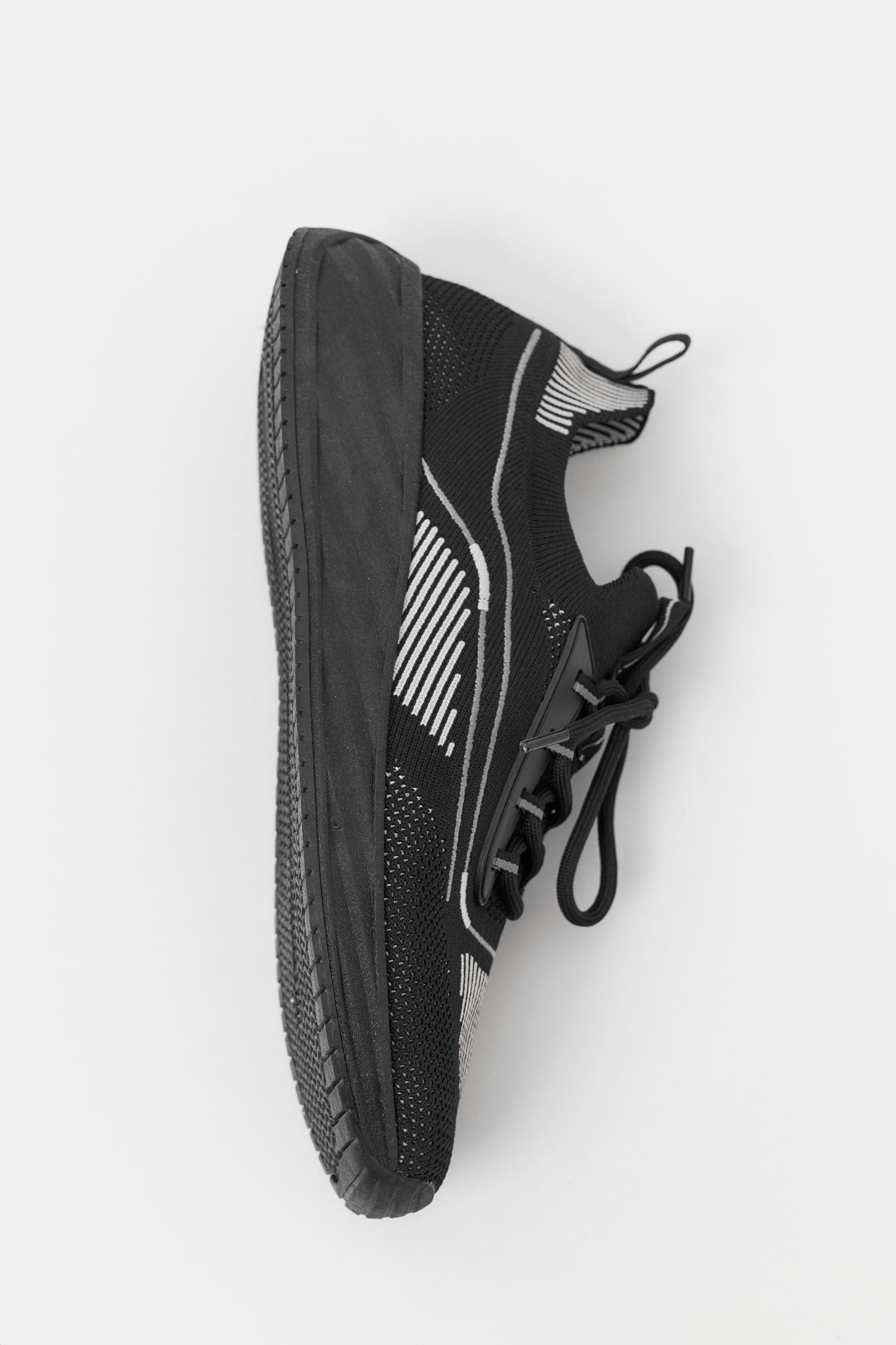 Fabric trainers — Black
