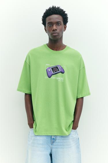STWD controller graphic T-shirt — Green 2
