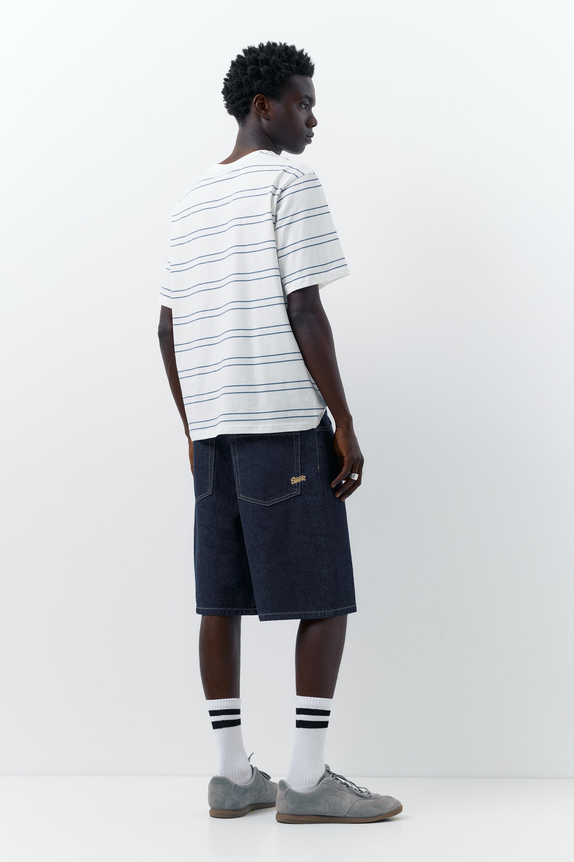 Baggy denim bermuda - Görsel 123