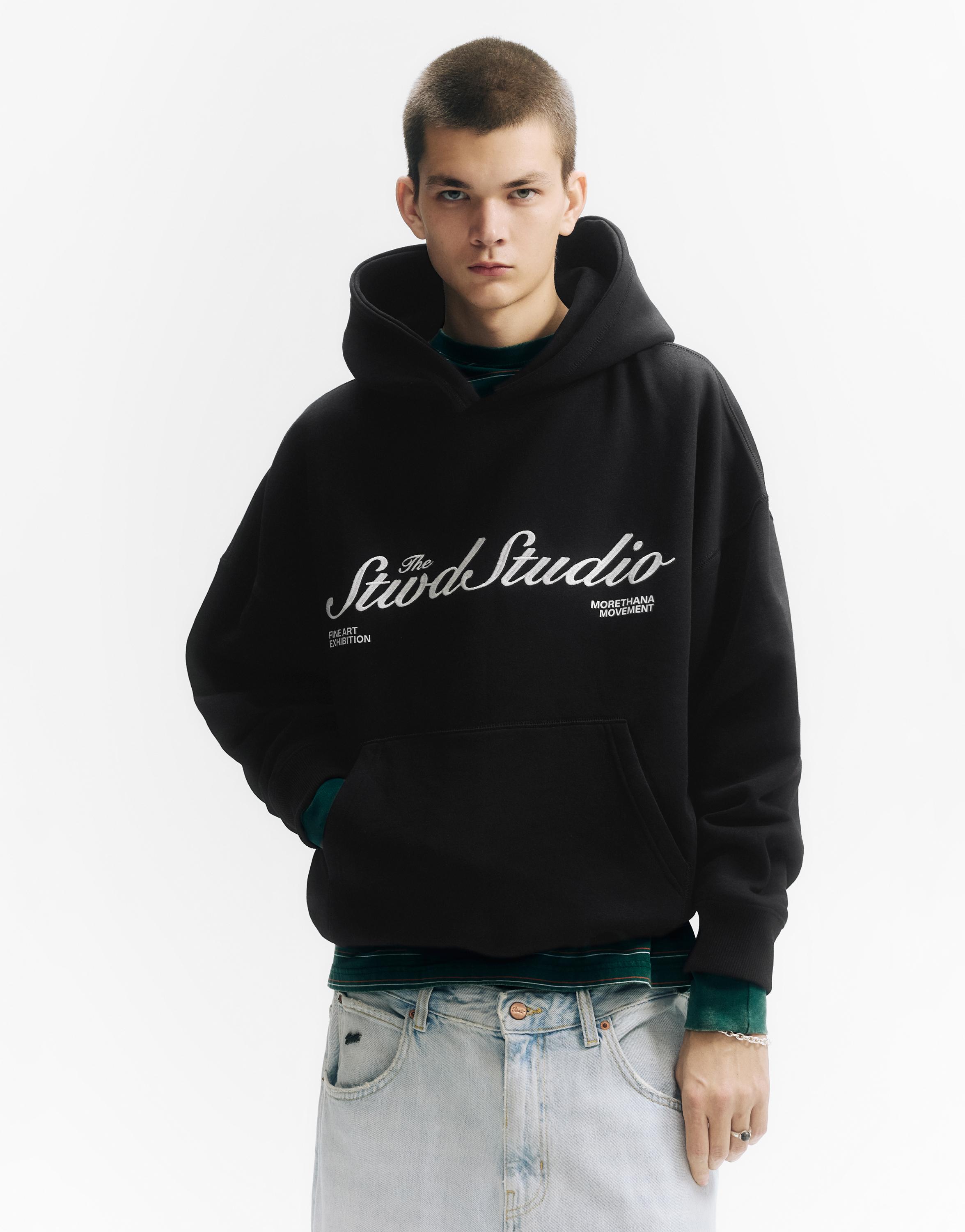 STWD Studio kapüşonlu sweatshirt - Görsel 28