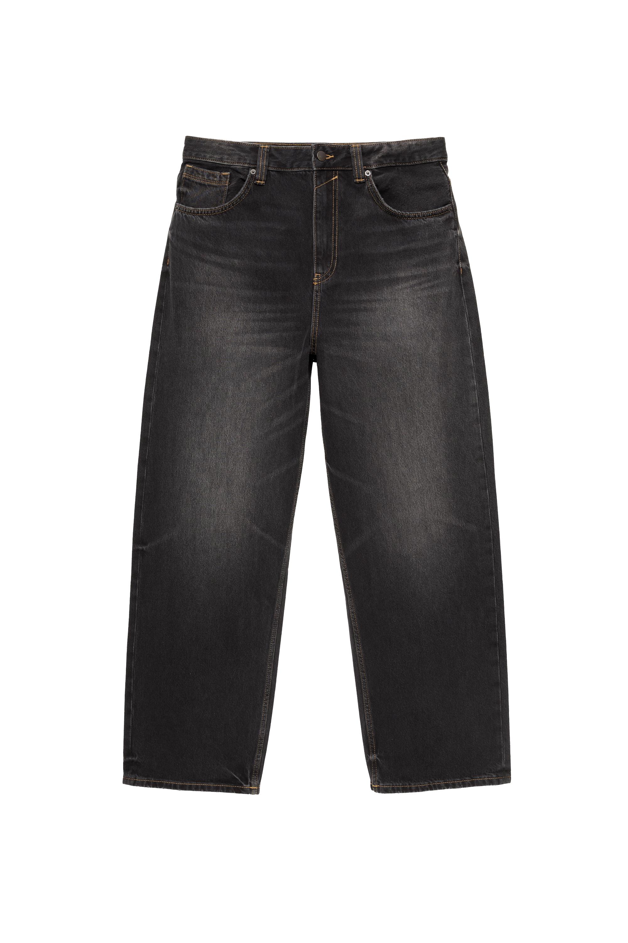 Pull&Bear Relaxed fit baggy jean görsel 3