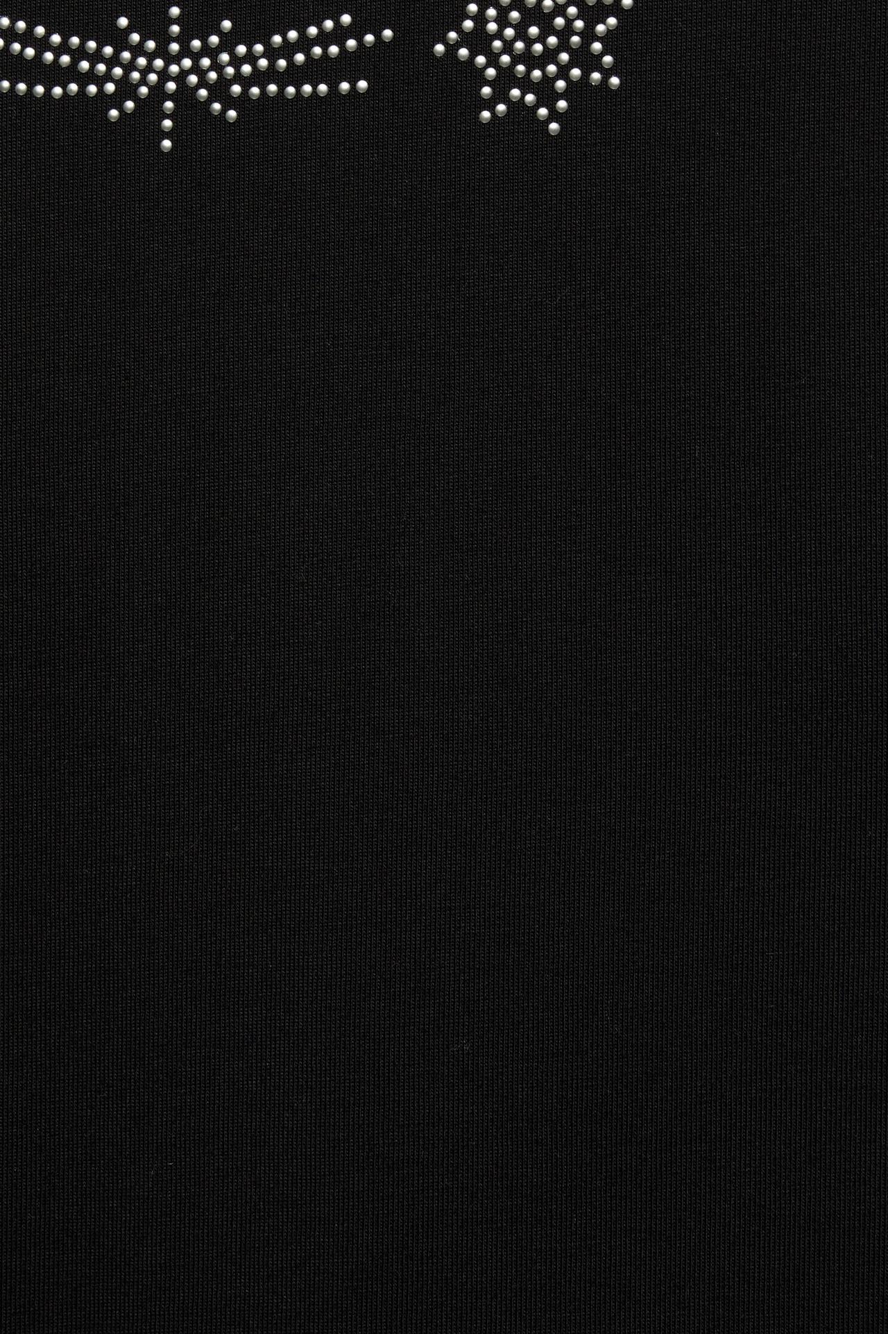 Oscar Ouyang stud T-shirt — Black