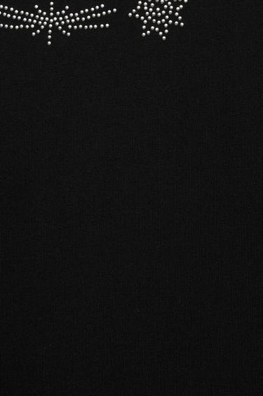 Oscar Ouyang stud T-shirt — Black 8