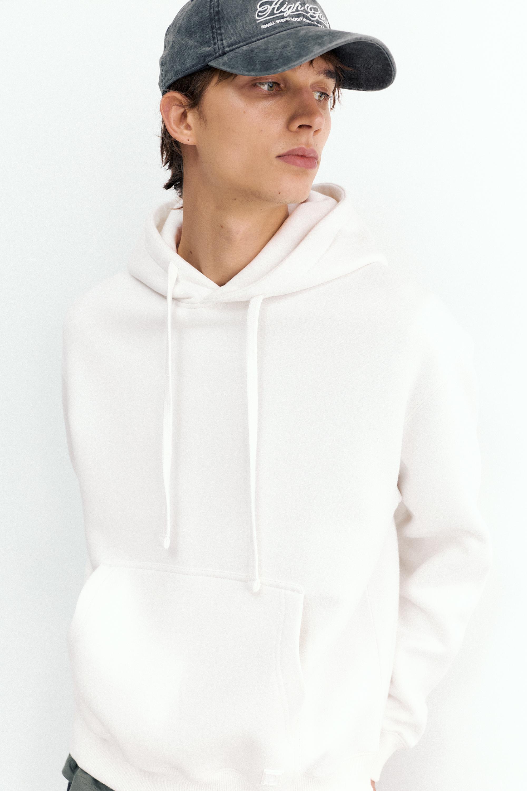Basic hoodie — Off white