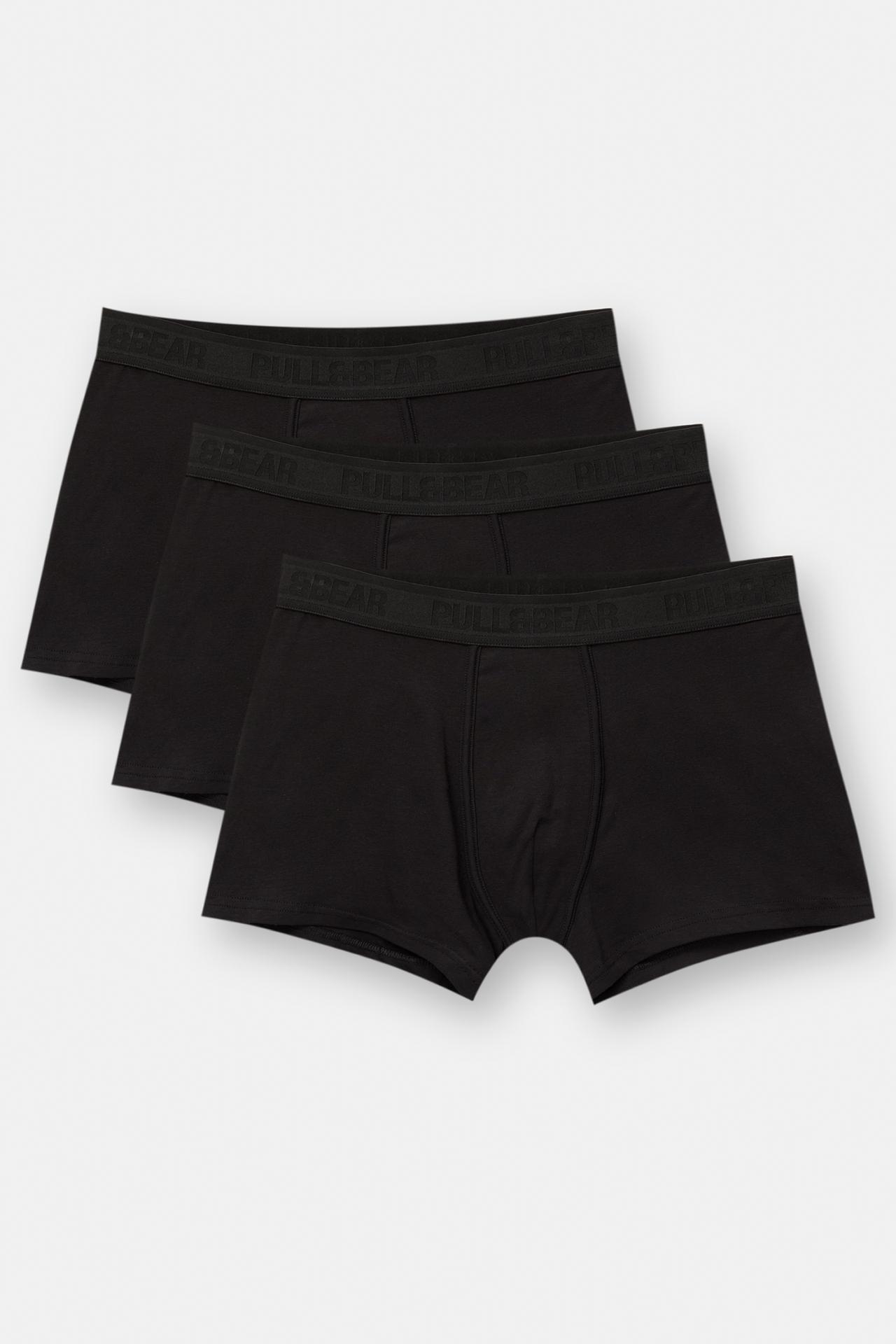 3-pack of black boxers — Others