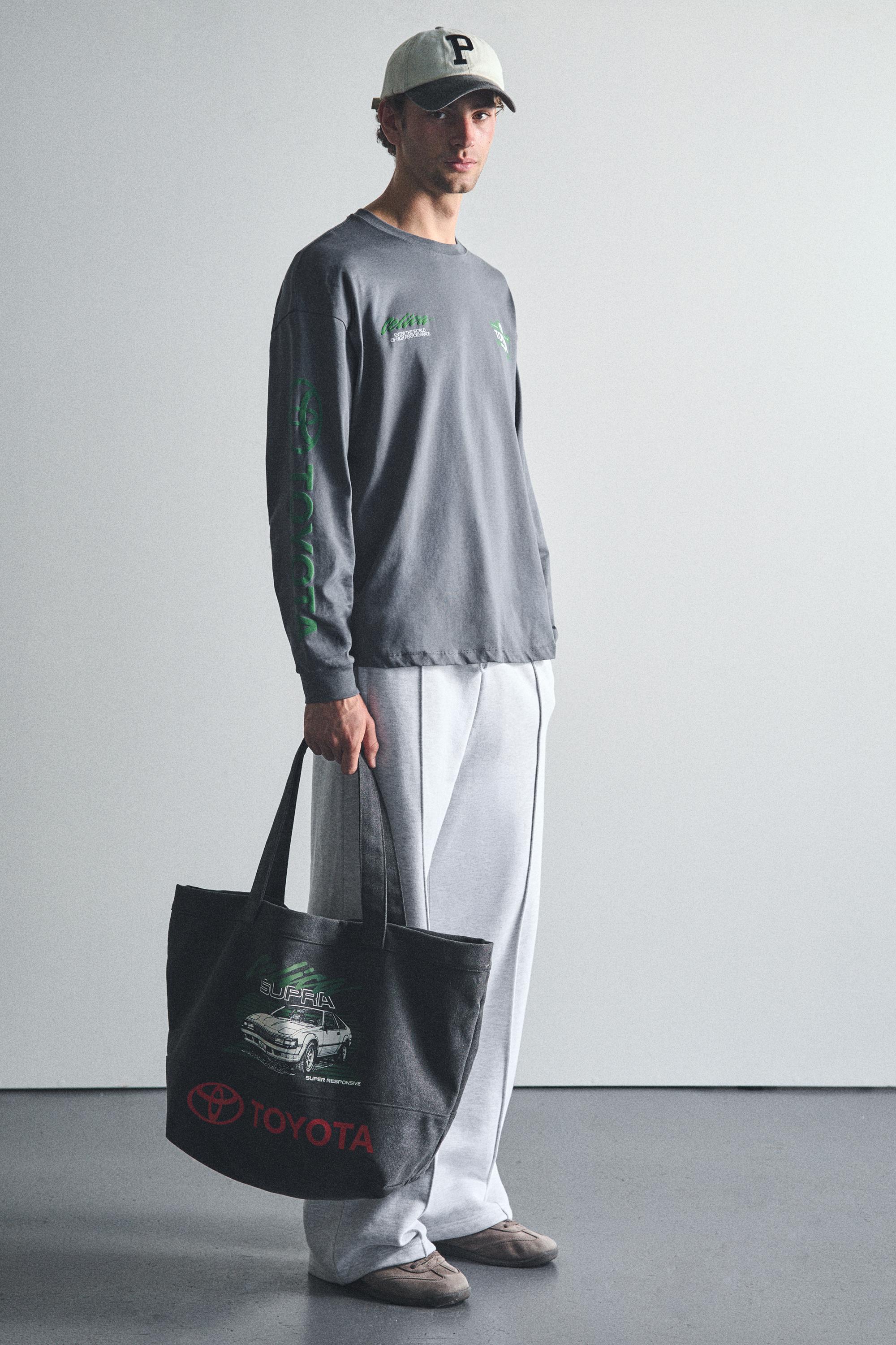 Toyota Celica long sleeve T-shirt — Dark anthracite