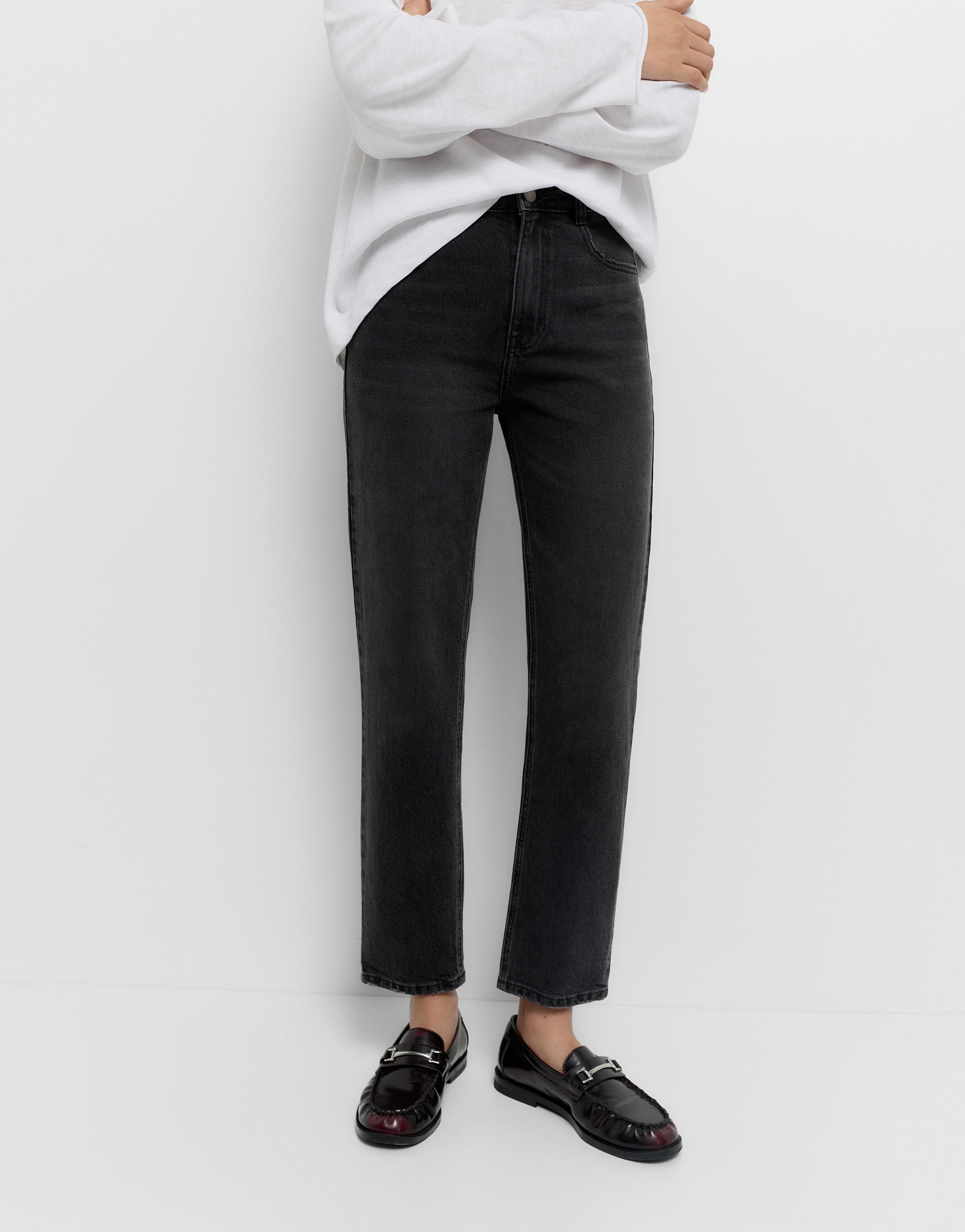 Slim fit comfort jeans — Black