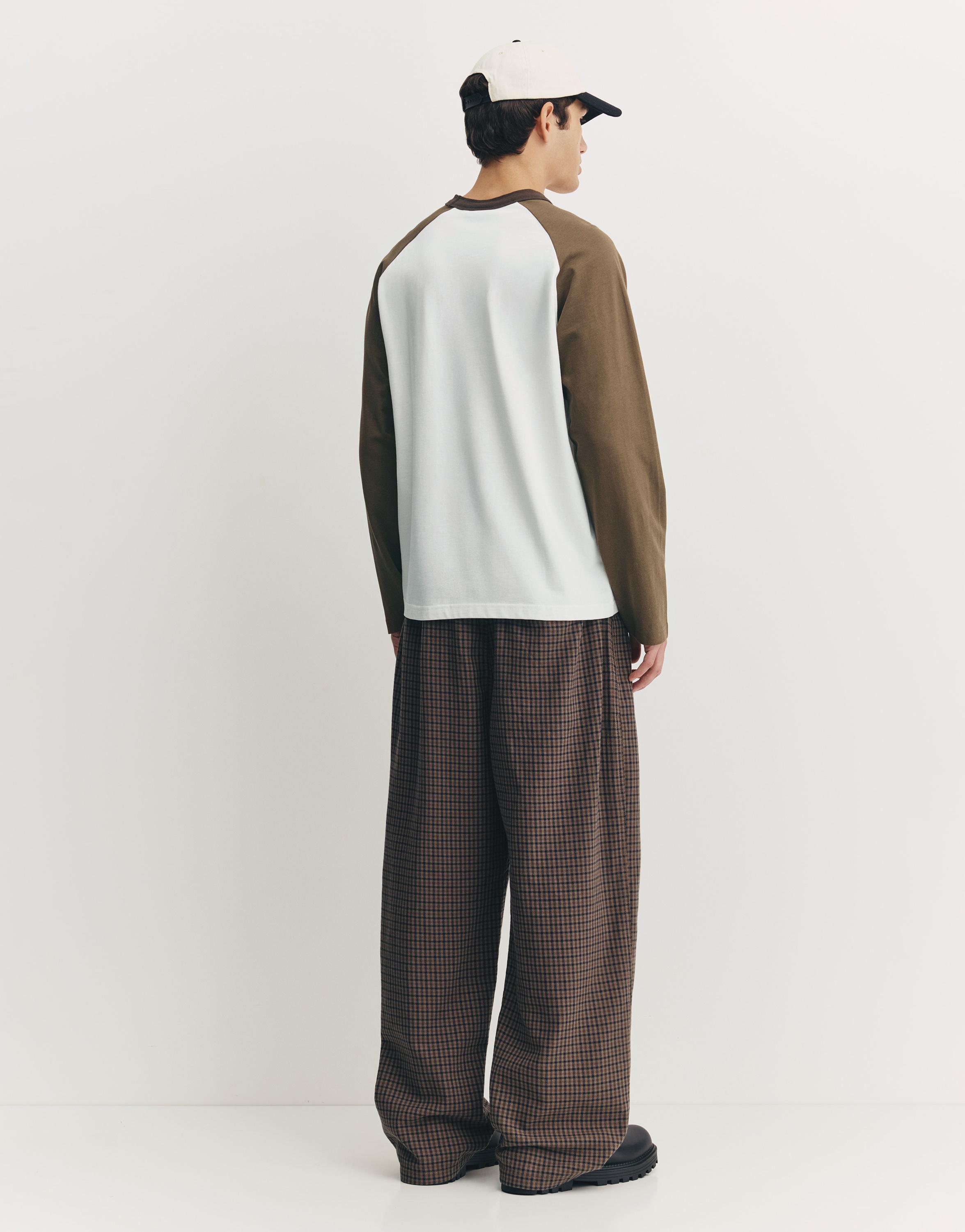 Reglan kol uzun kollu t-shirt - Görsel 8