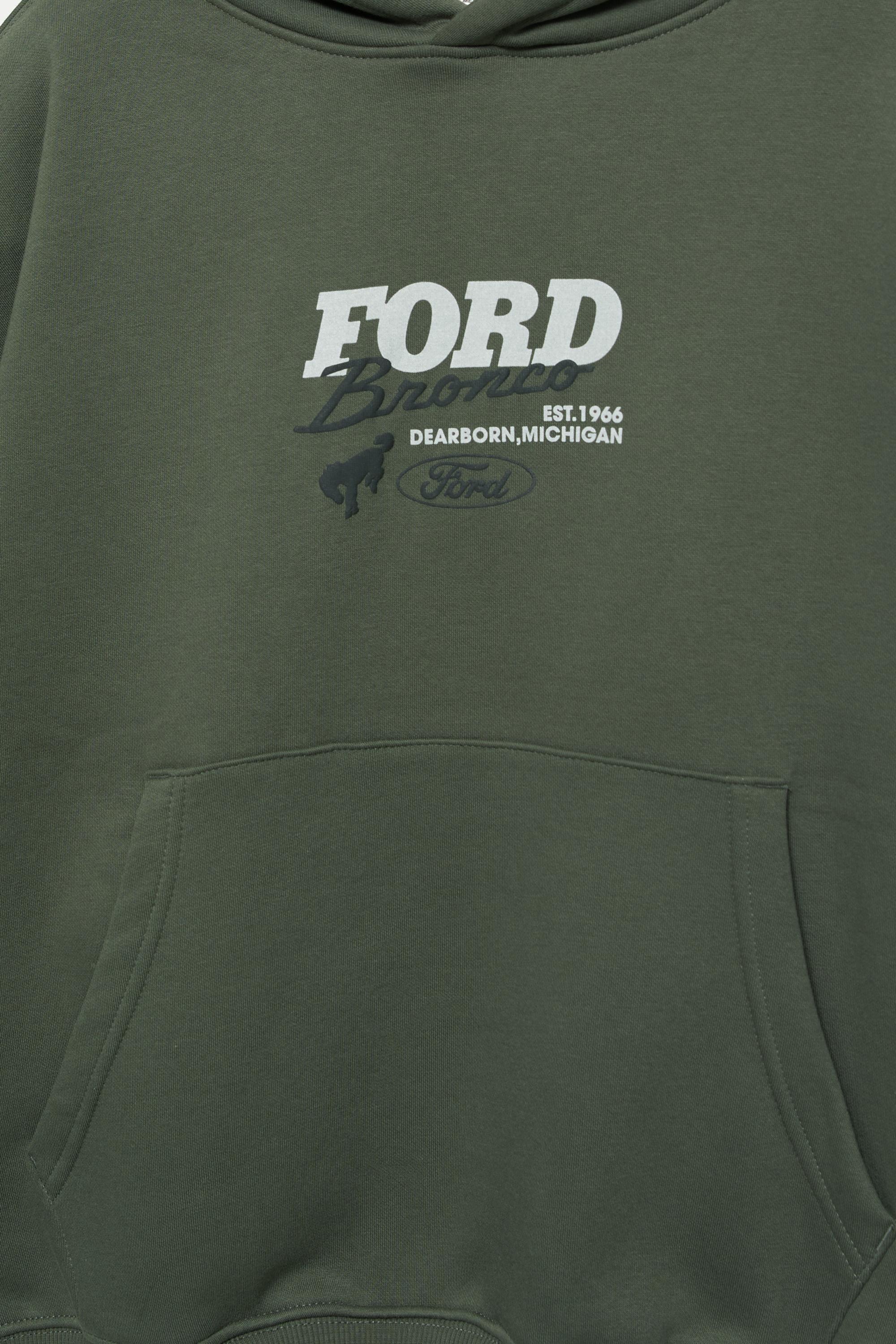Ford Bronco hoodie — Khaki