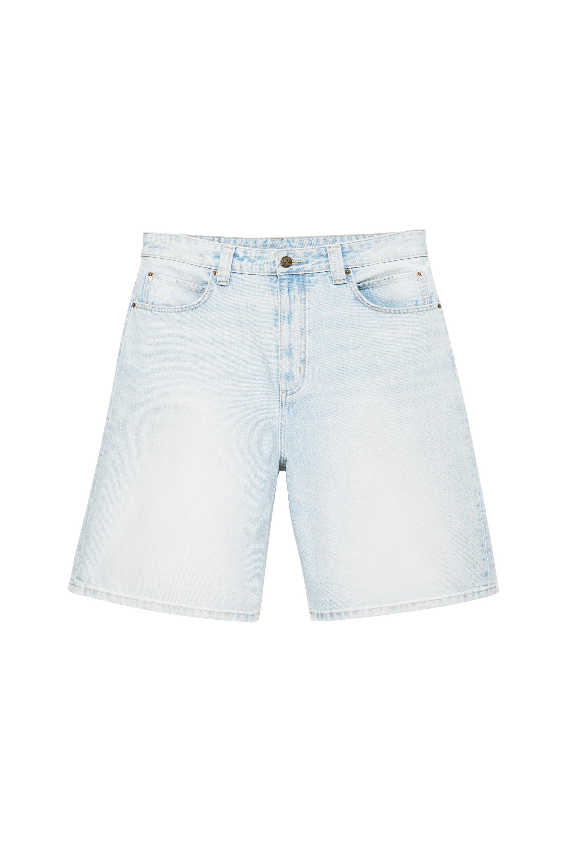 Skater denim bermuda - Görsel 34