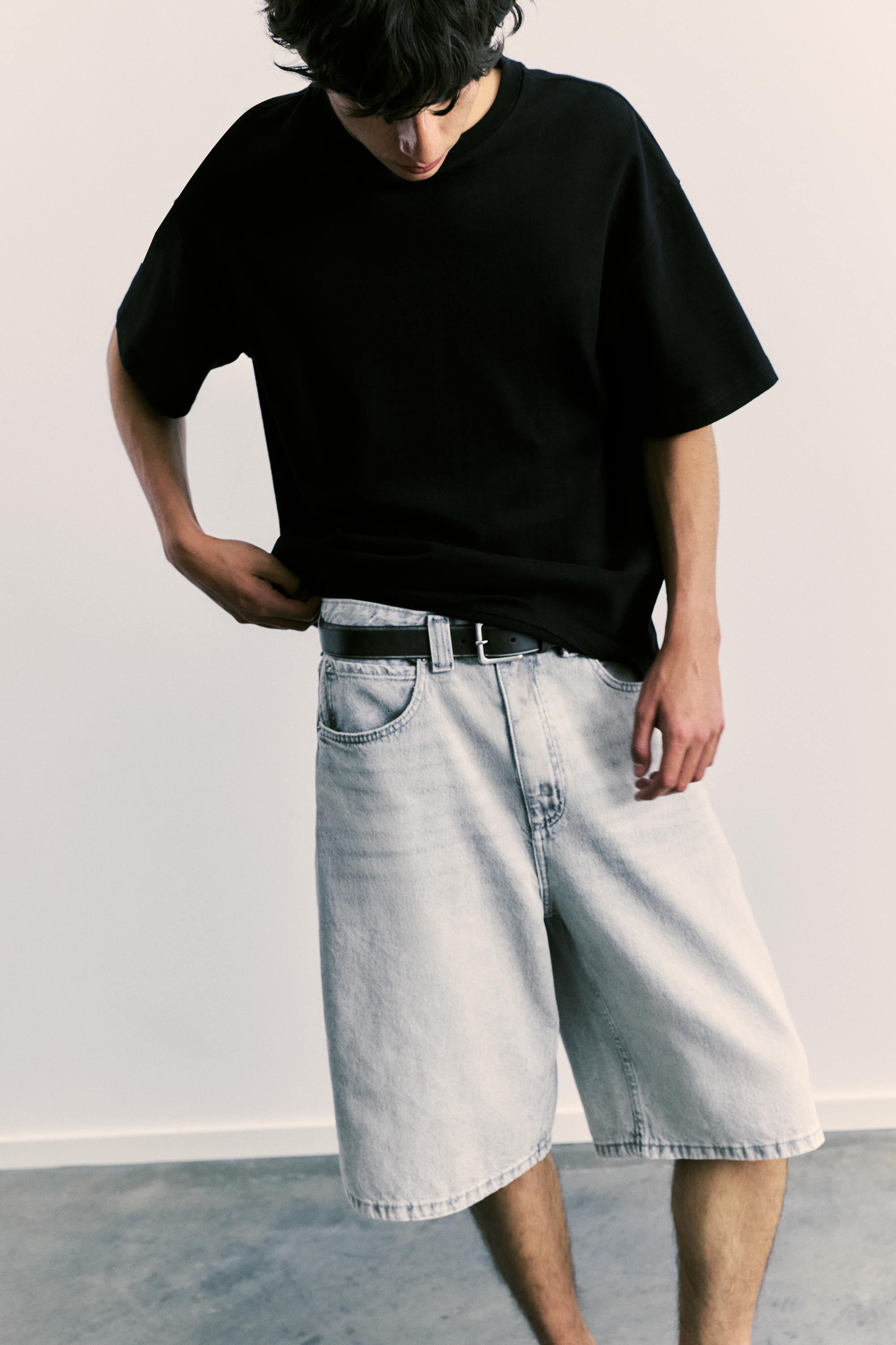 STWD distressed-effect belt — Black