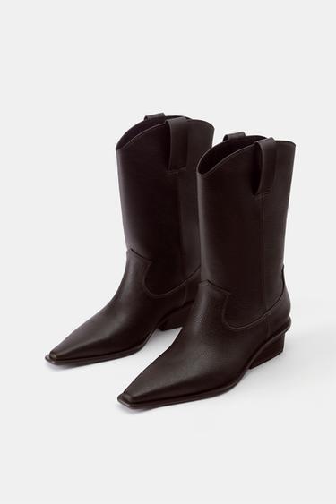 Cowboy  ankle boots — Brown 3