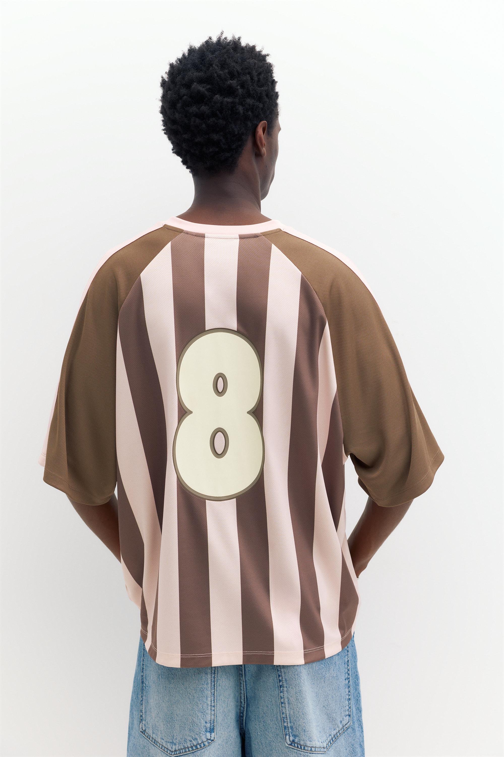 Çizgili Amsterdam futbol tişörtü - Görsel 8