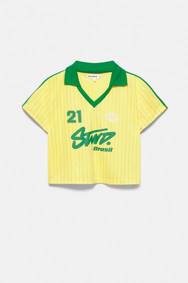 STWD Brazil T-shirt — Yellow 3