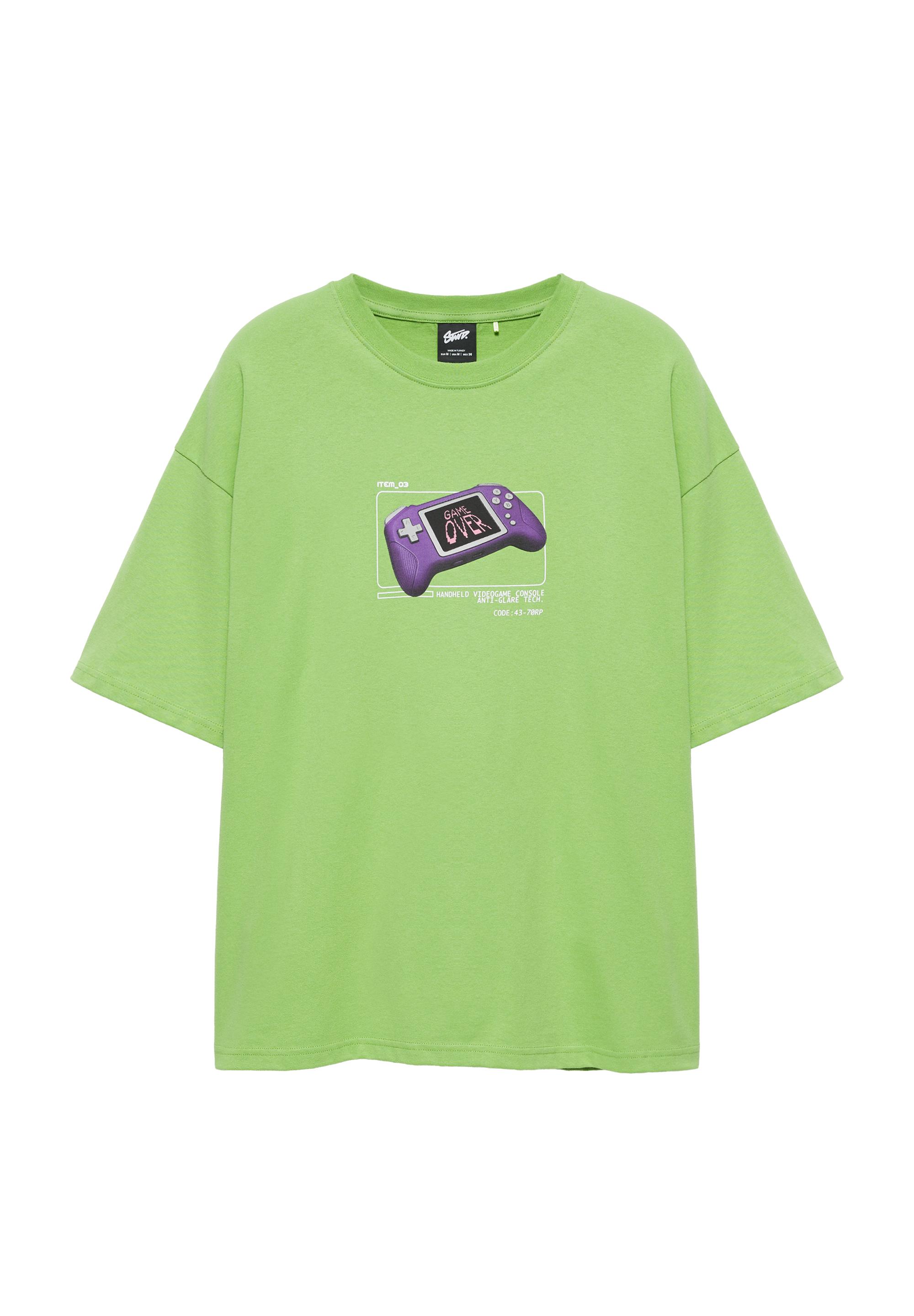 STWD controller graphic T-shirt — Green