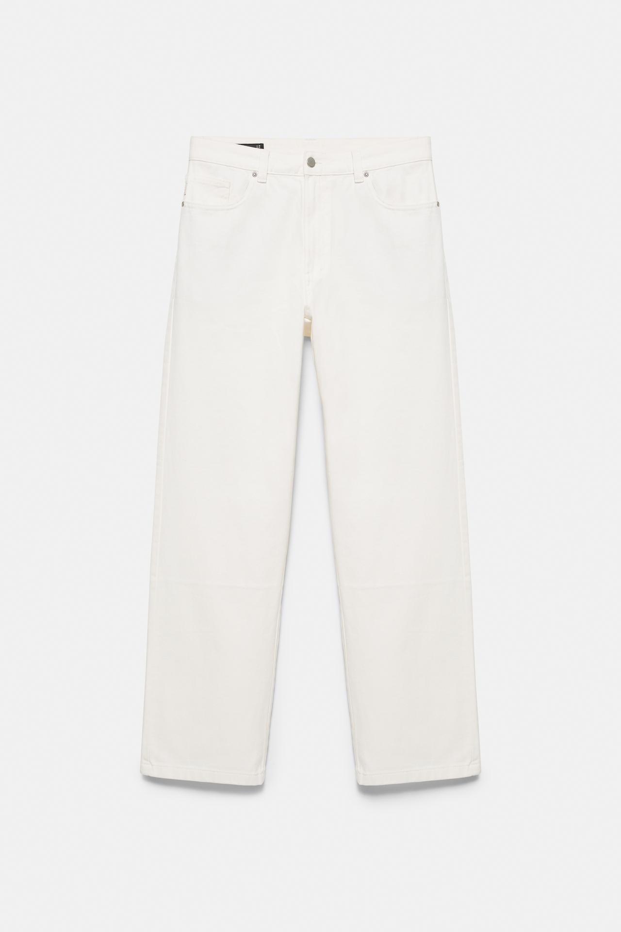 Straight-leg trousers — Tan