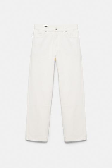 Straight-leg trousers — Tan 6