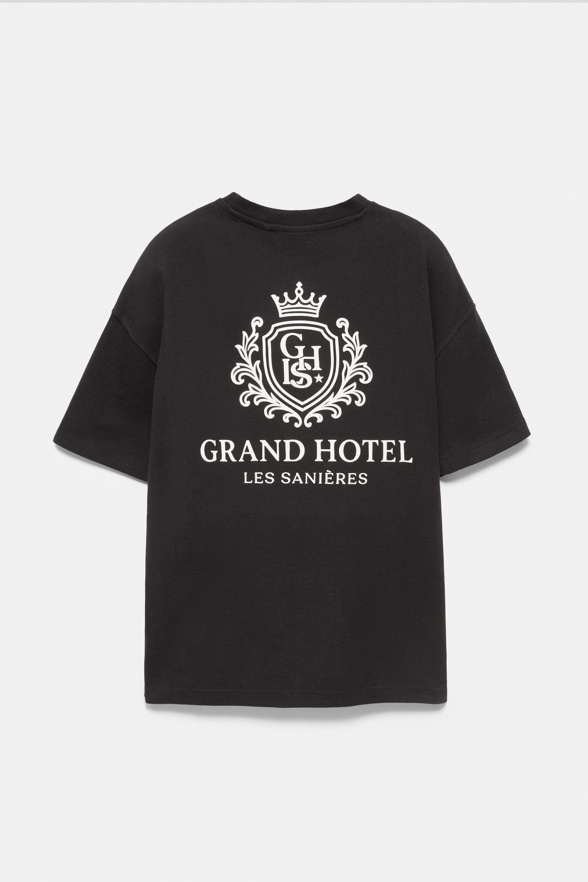 Kısa kollu Grand Hotel sweatshirt