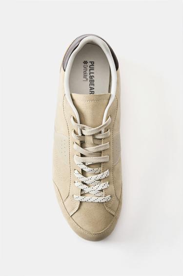 Slim fit trainers — Ecru 4