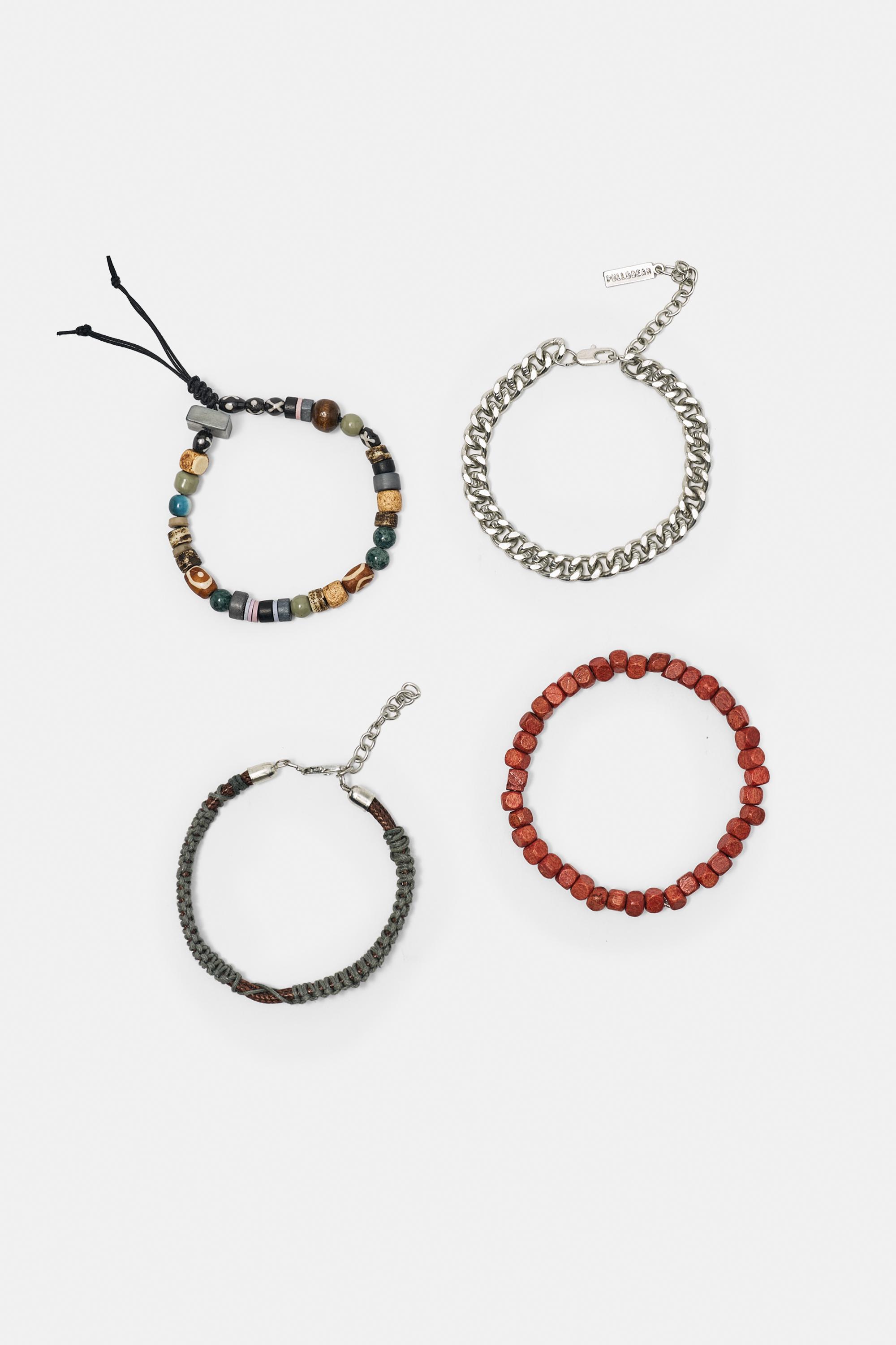 Pack of 4 beaded bracelets — Others