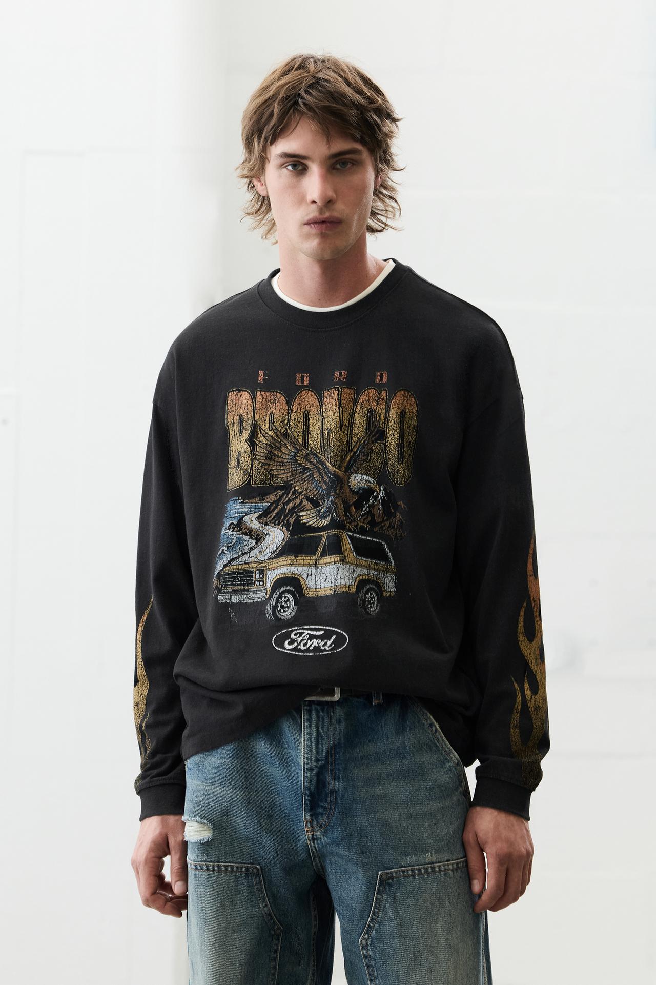 Ford Bronco T-shirt — Dark anthracite