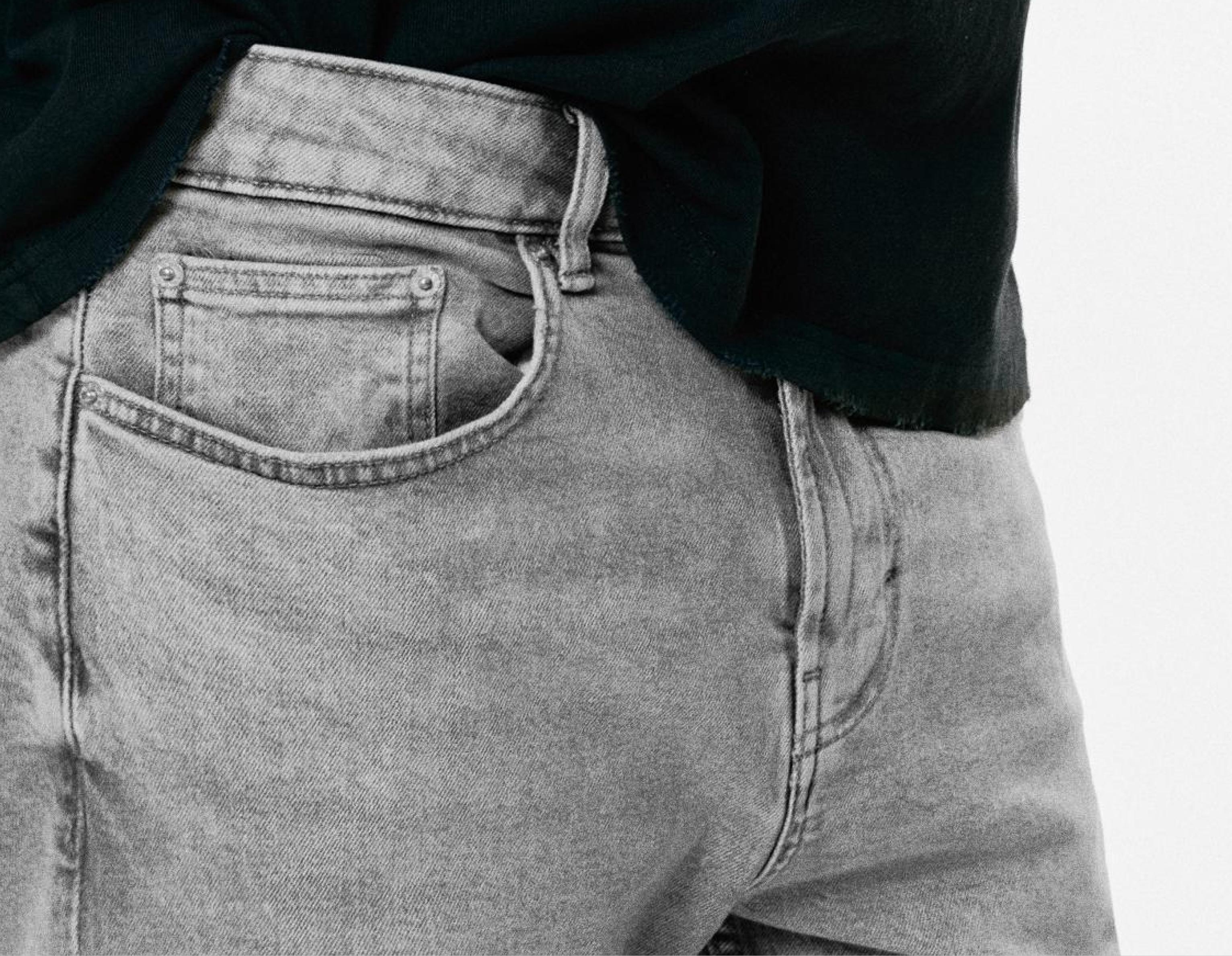 Slim fit jeans — Dark grey