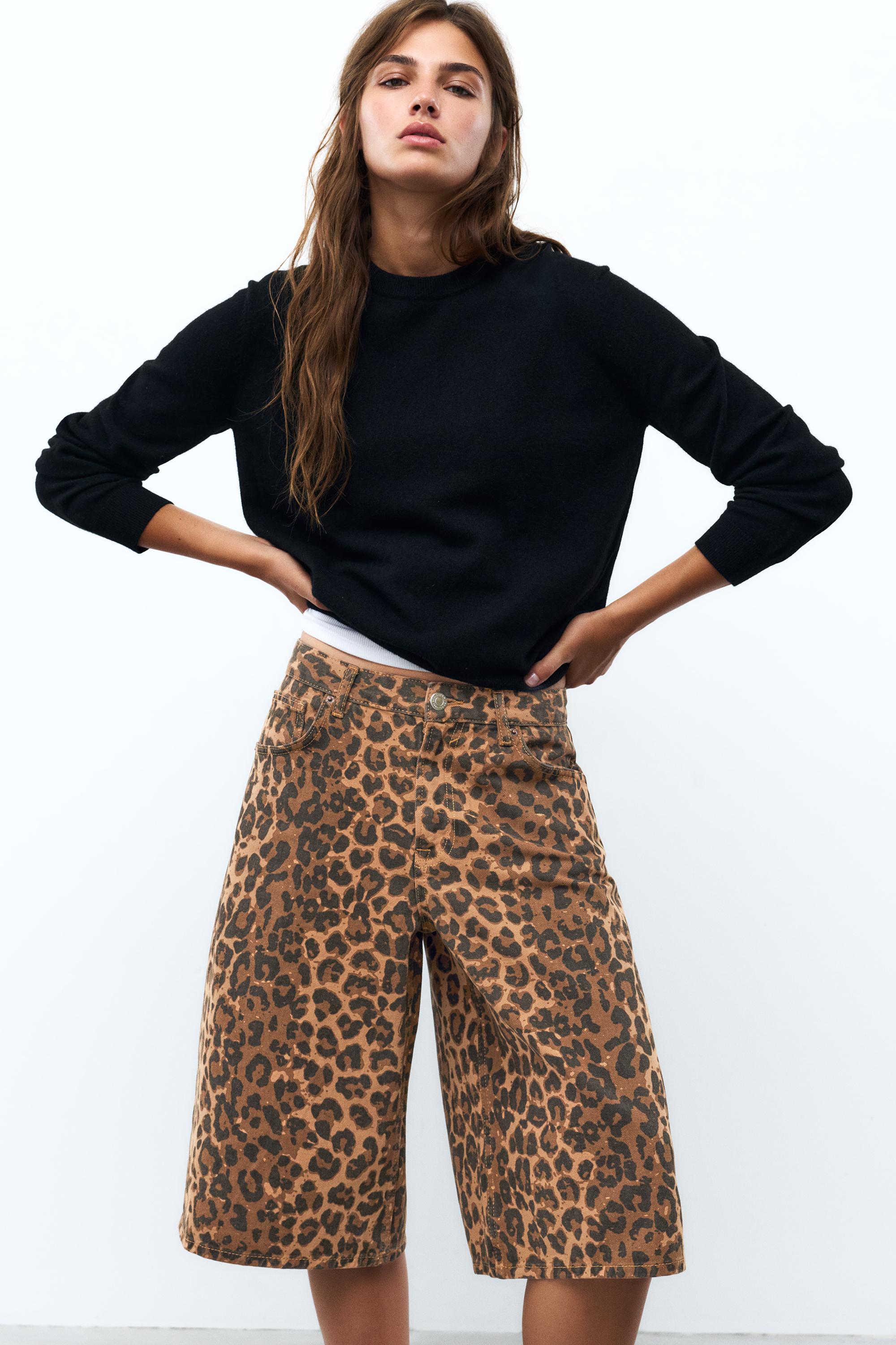 Pull&Bear Leopar jorts