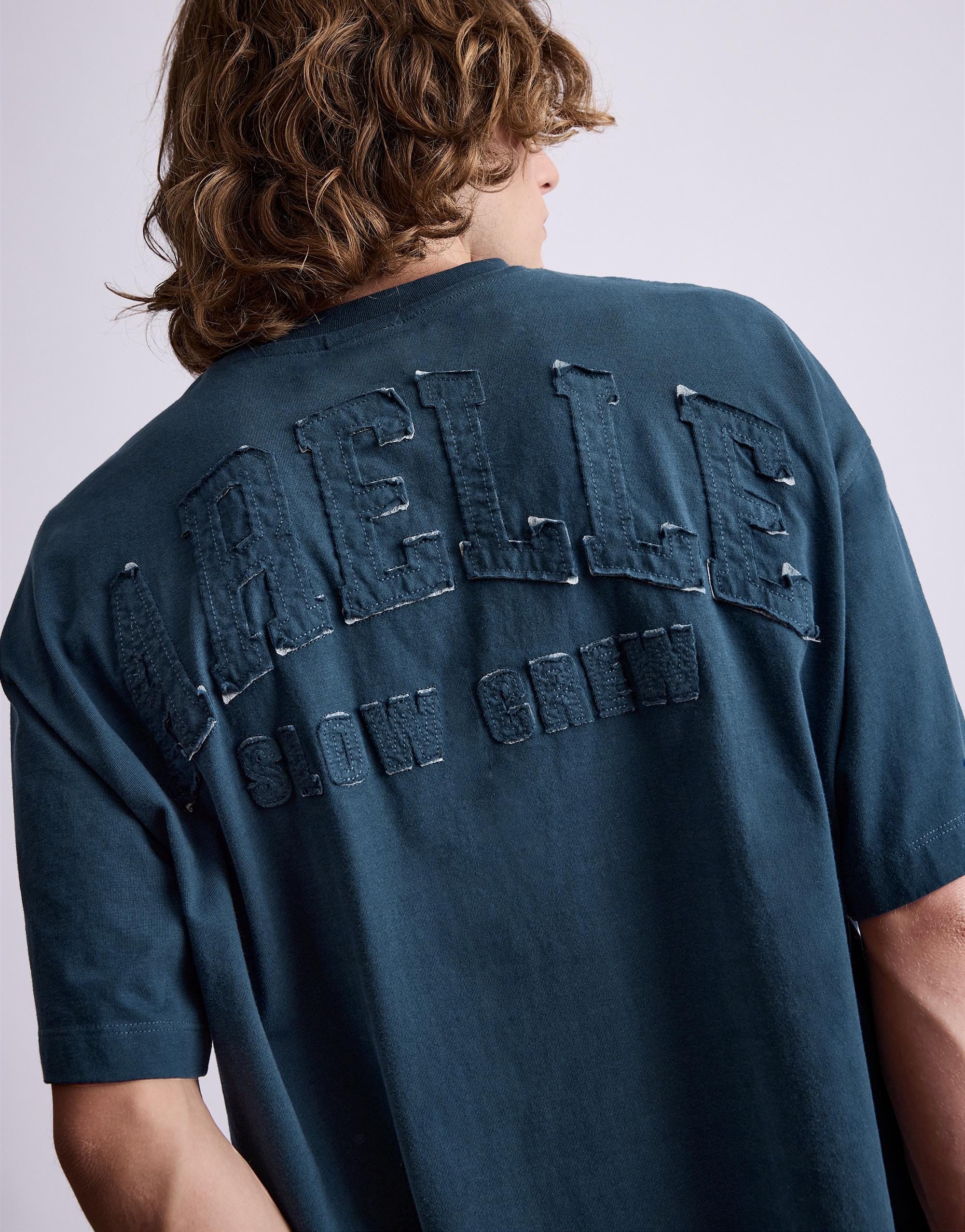 STWD patch T-shirt — Blue