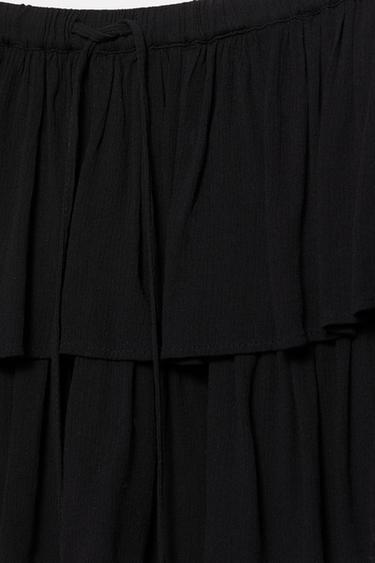 Ruffled skort — Black 7