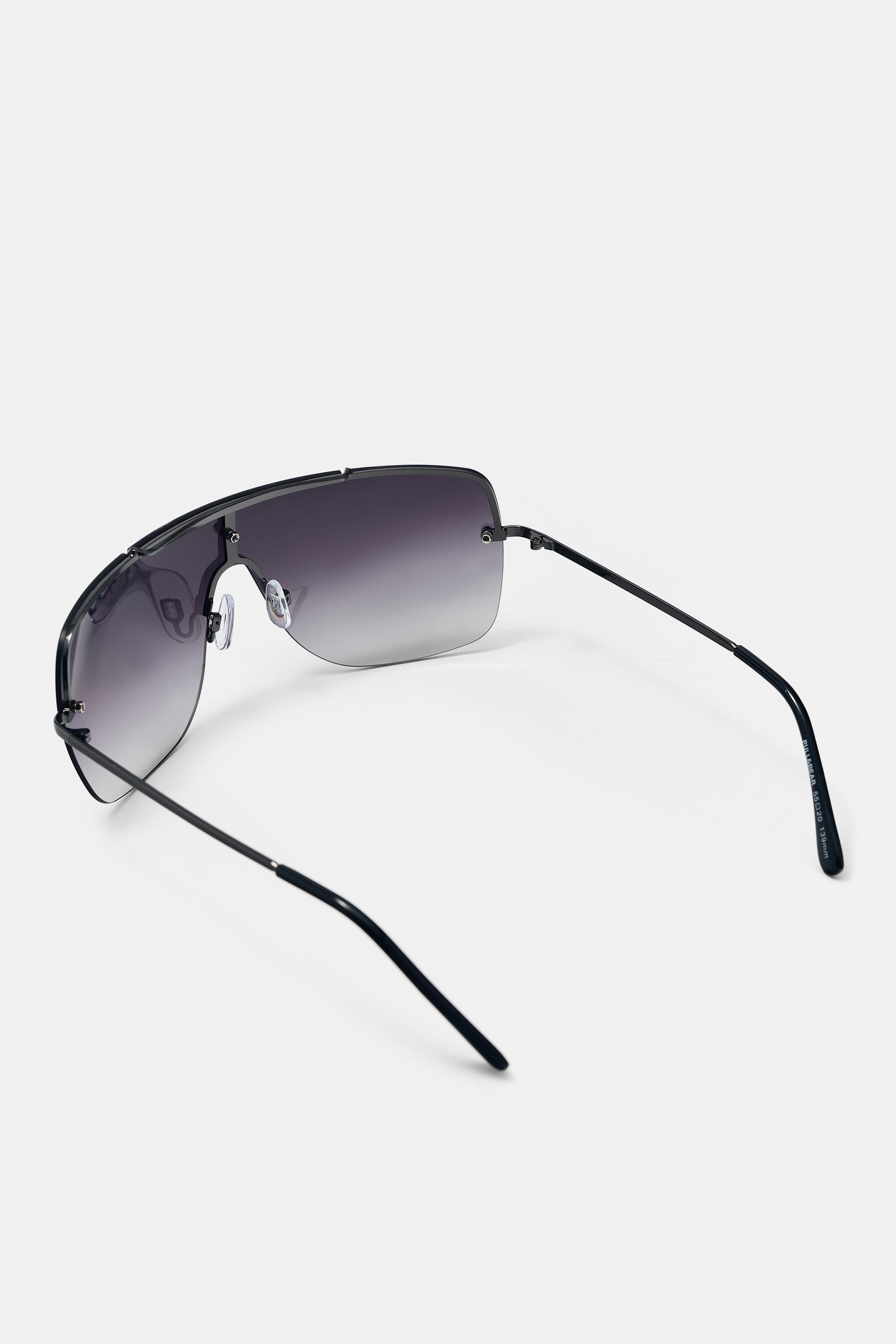 Shield sunglasses — Black