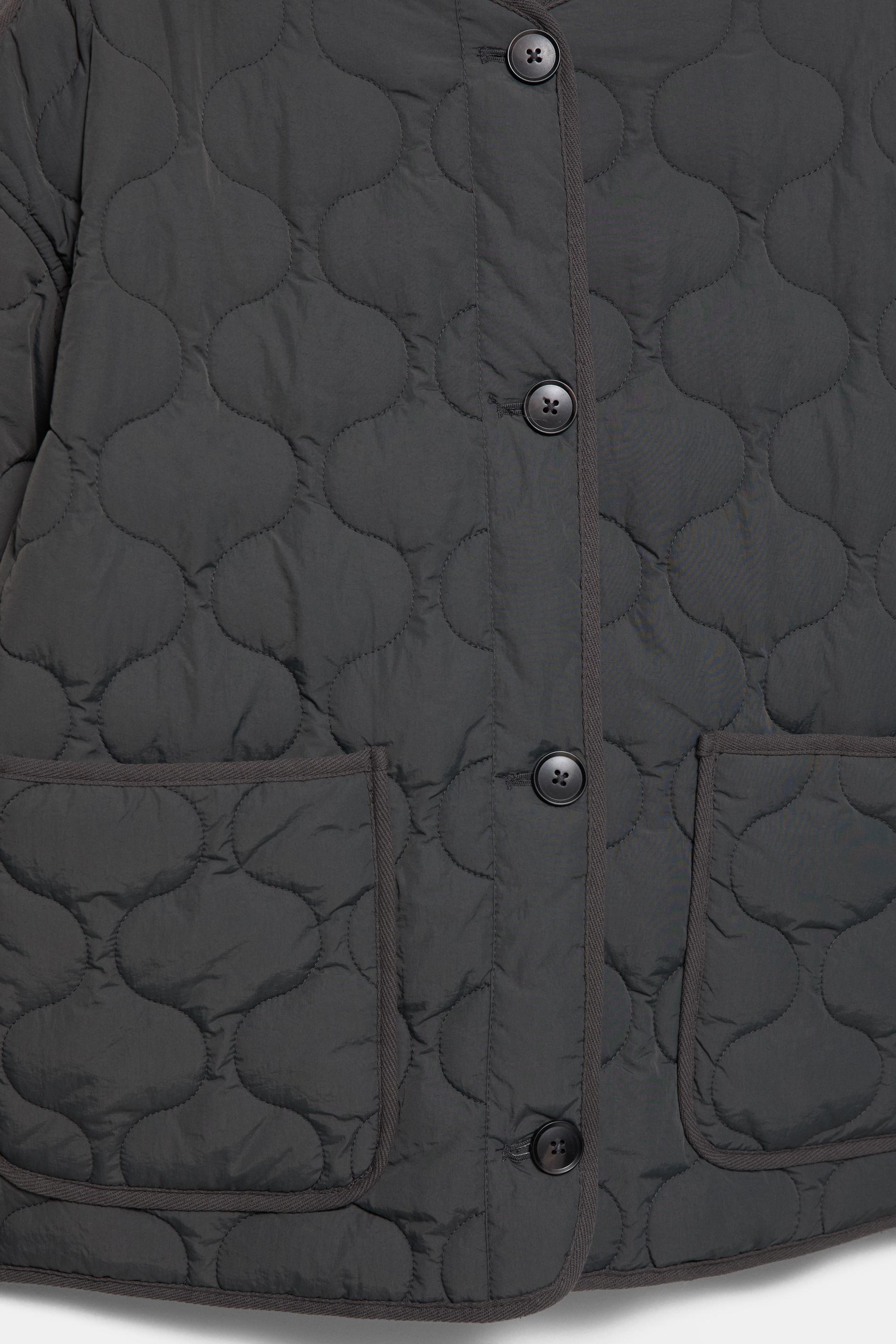 Lightweight padded jacket — Anthracite grey