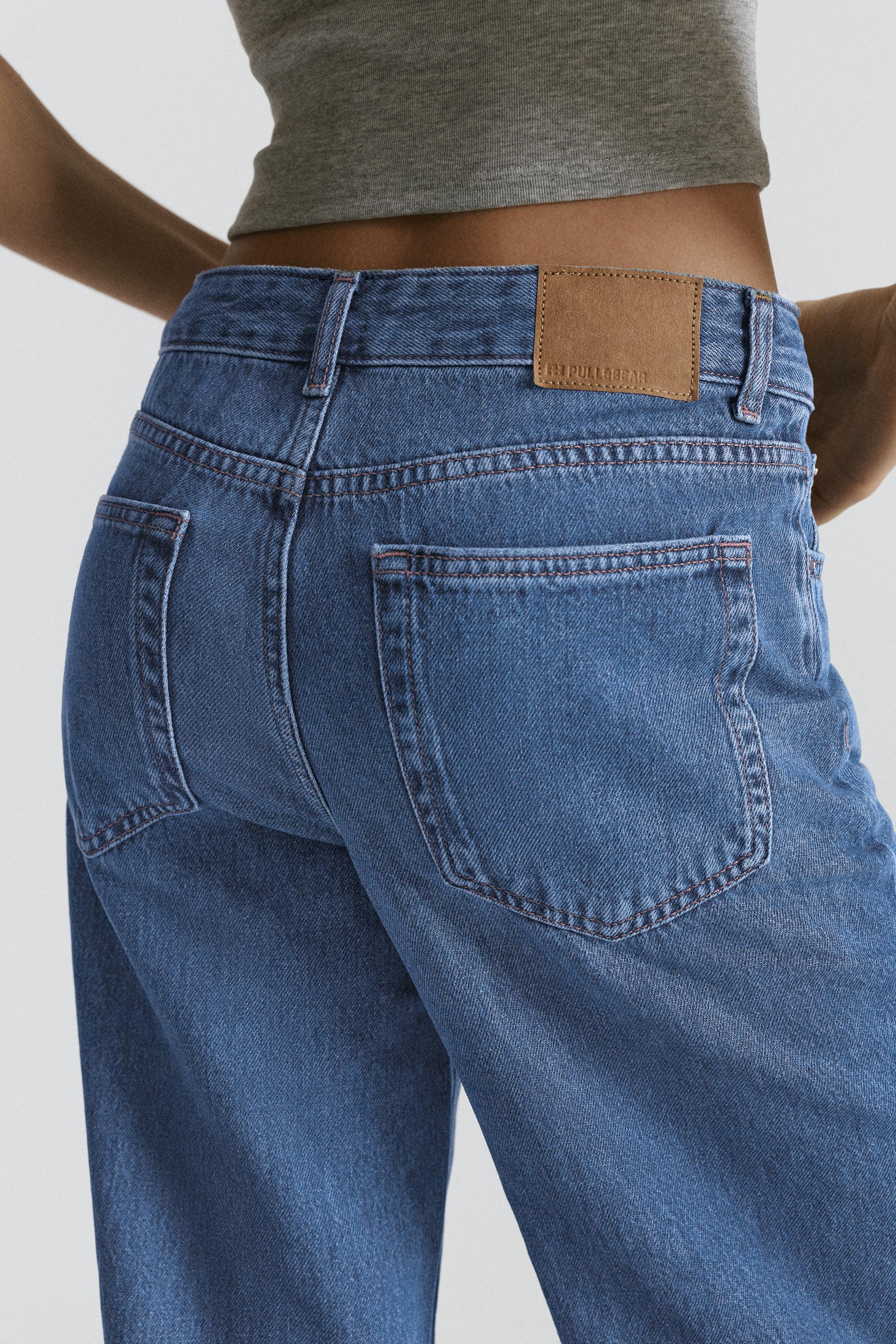 Oversize baggy jeans — Dark blue
