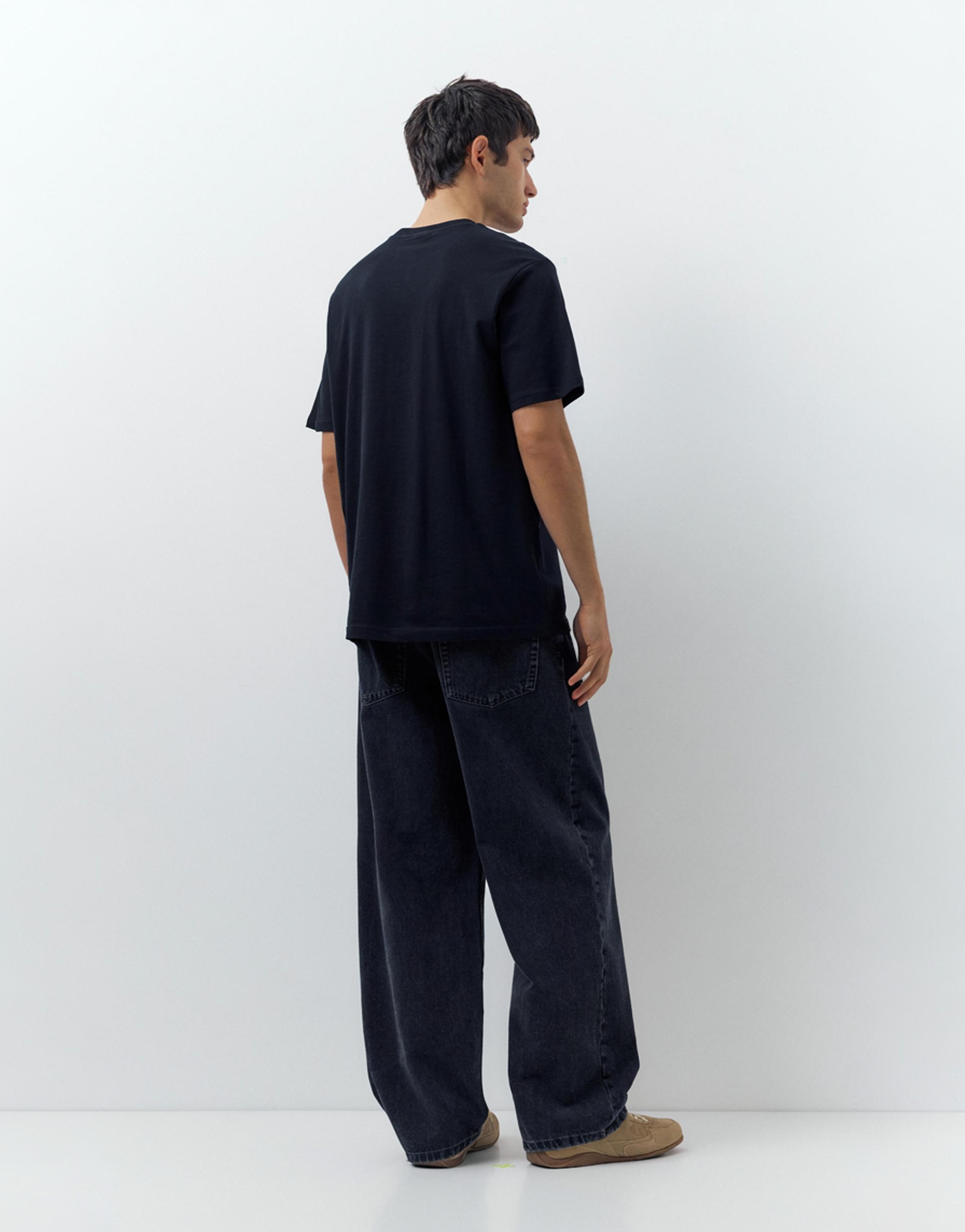 3-pack of short sleeve T-shirts — Navy