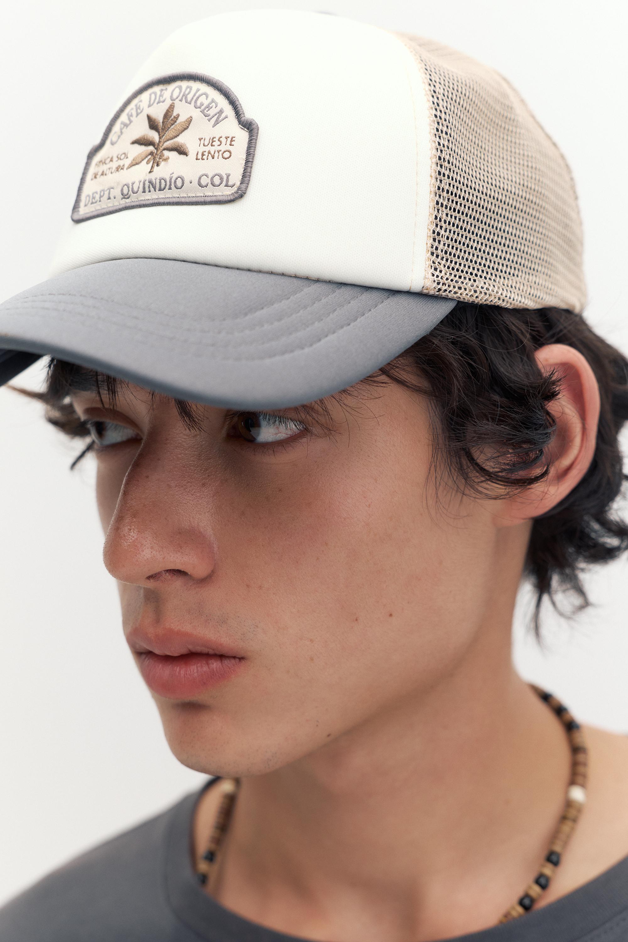 Café de Origen trucker cap — Sand