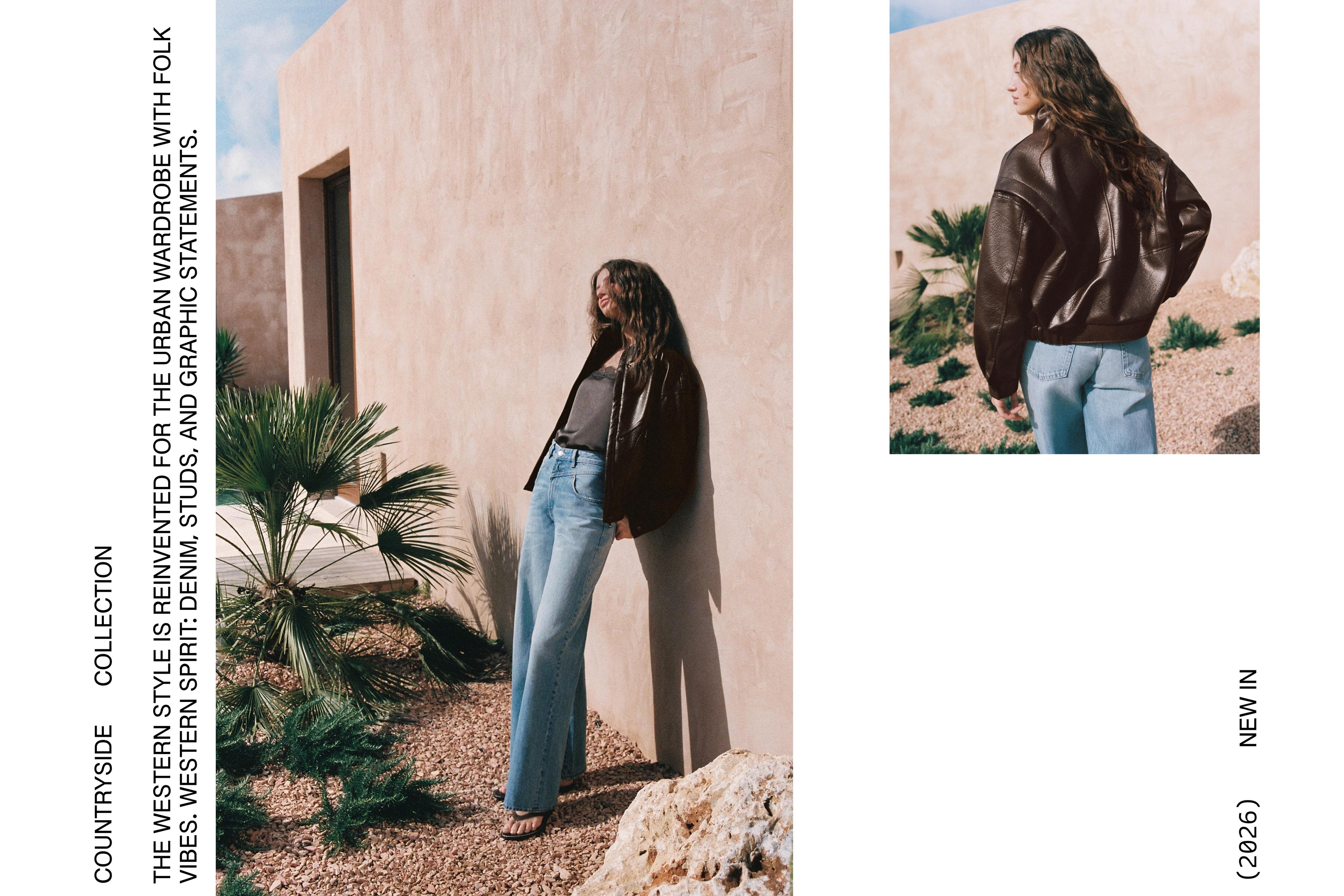 Suni deri ceket - Görsel 19