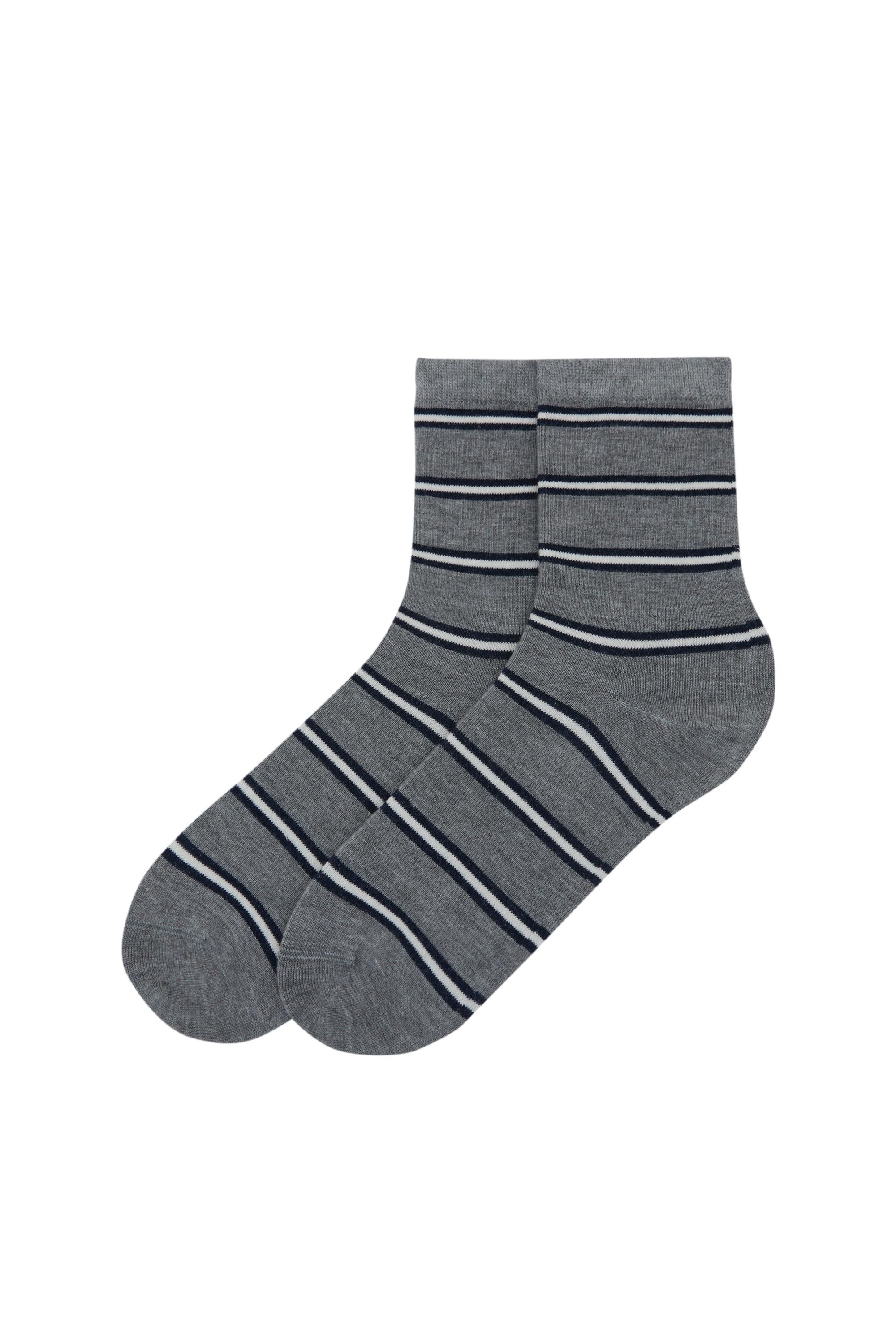 Çizgili uzun çorap - Görsel 10