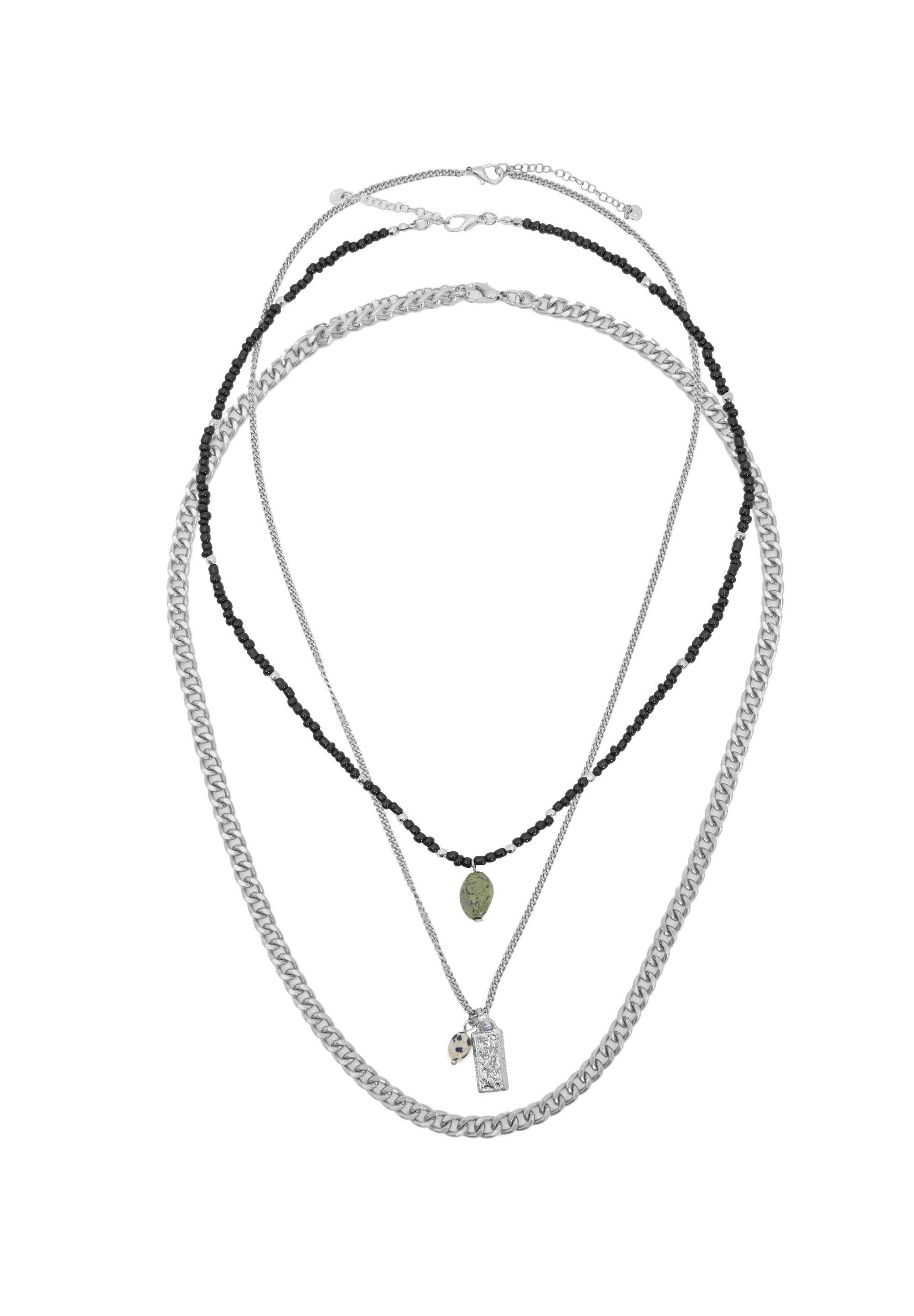 3’lü taşlı kolye paketi