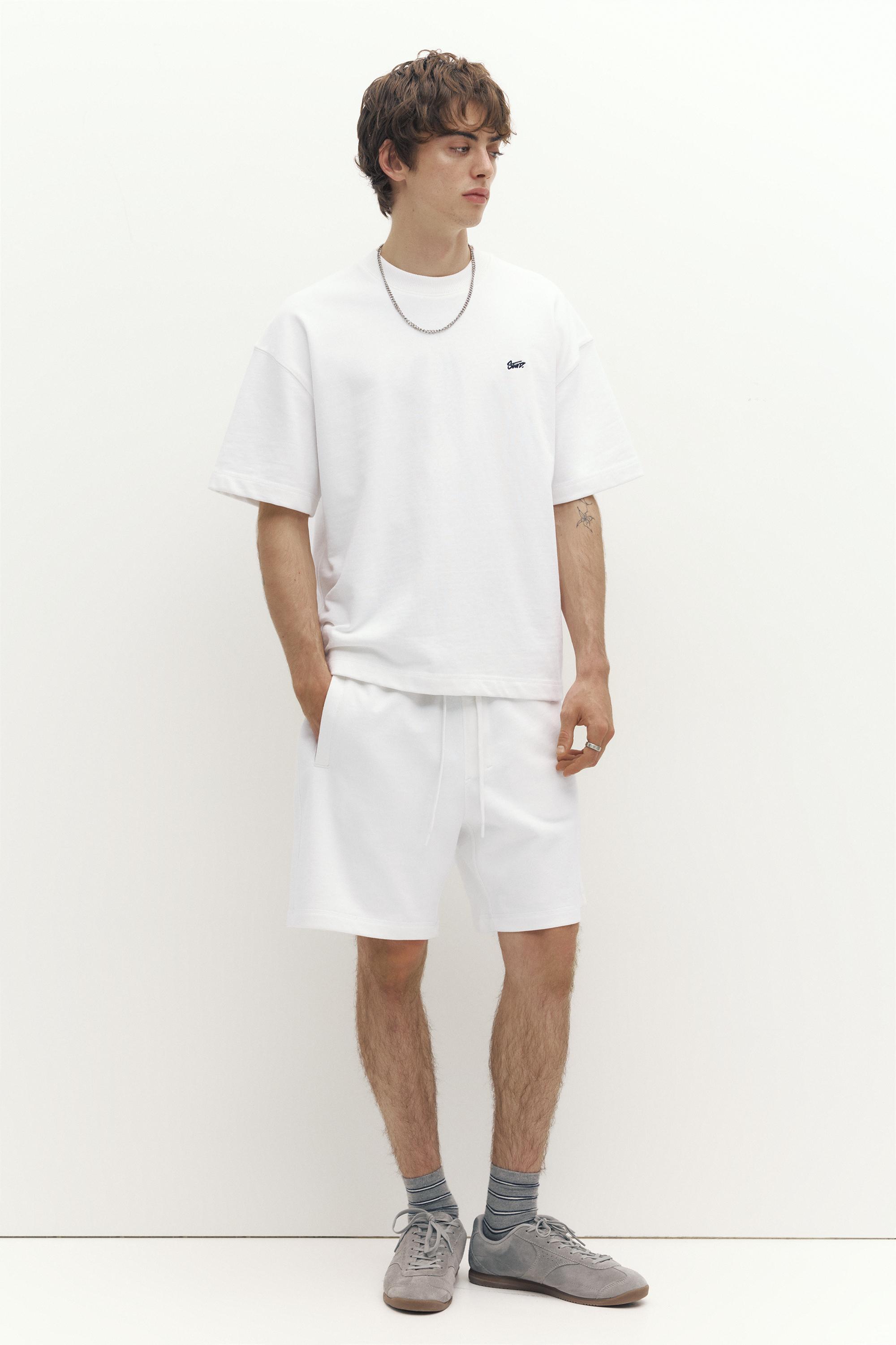 Kısa kollu logolu sweatshirt - Görsel 55