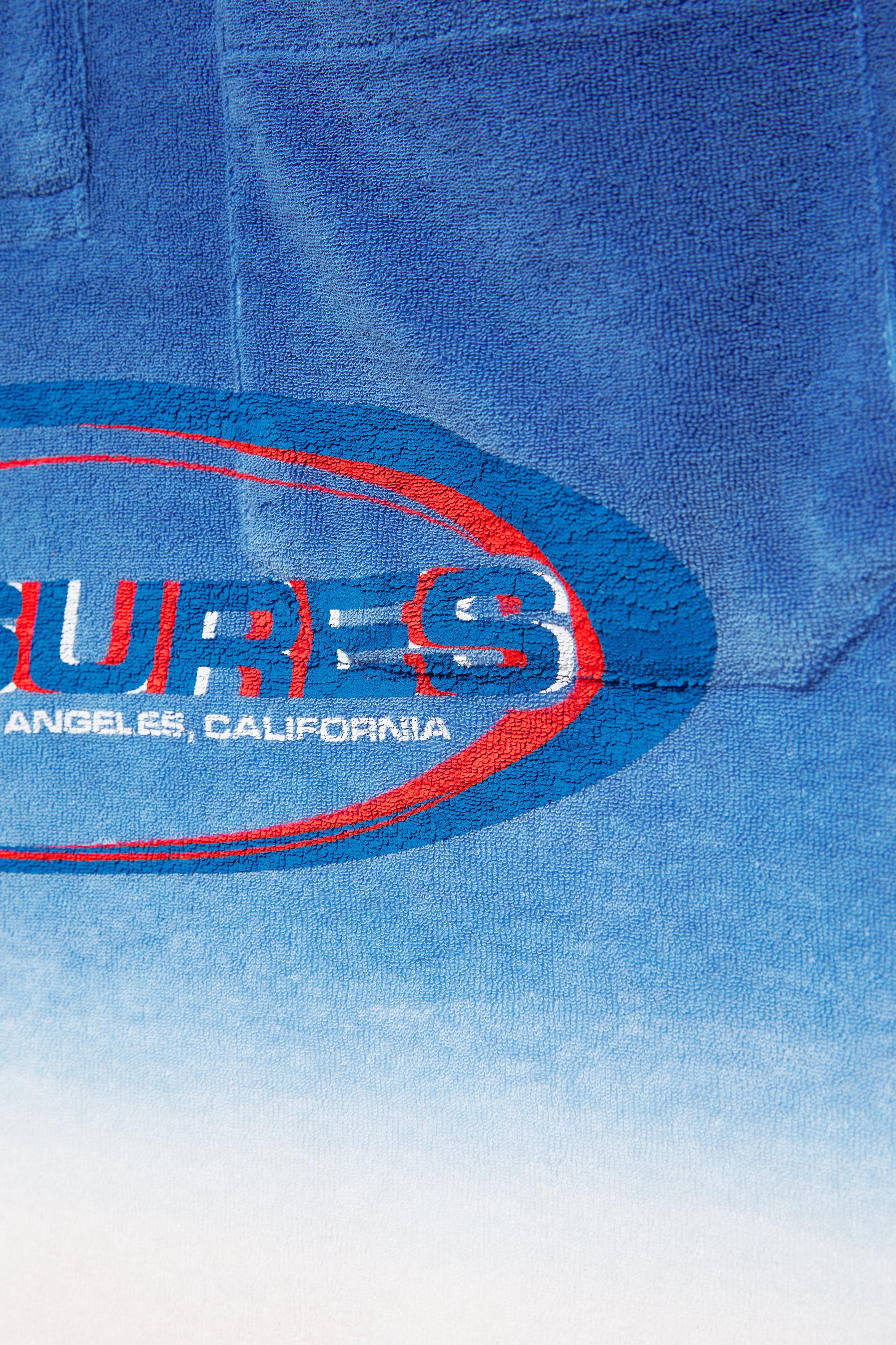 Pleasures x STWD ombré polo shirt — Blue